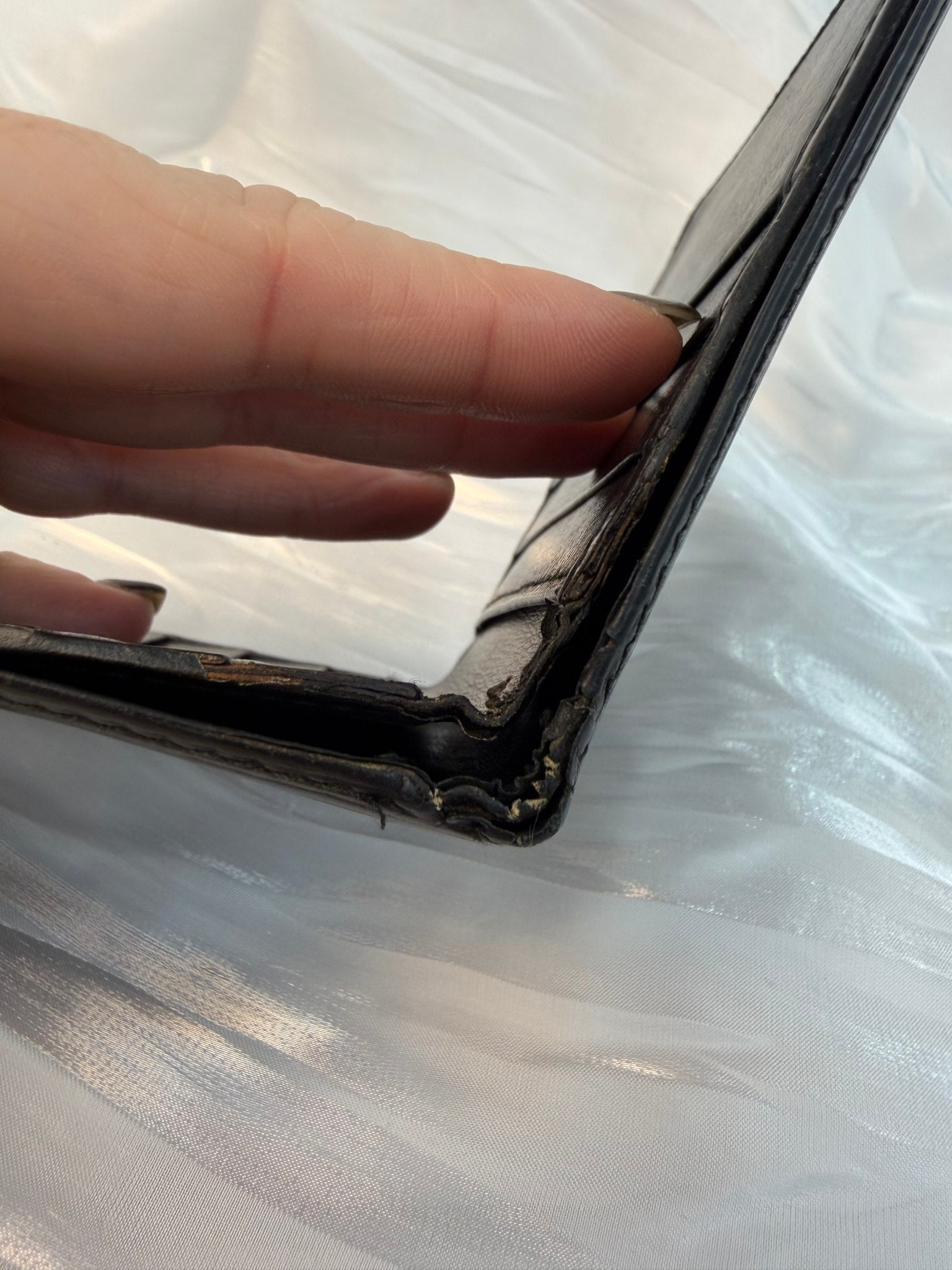 Louis Vuitton Black Epi Leather Bifold Wallet