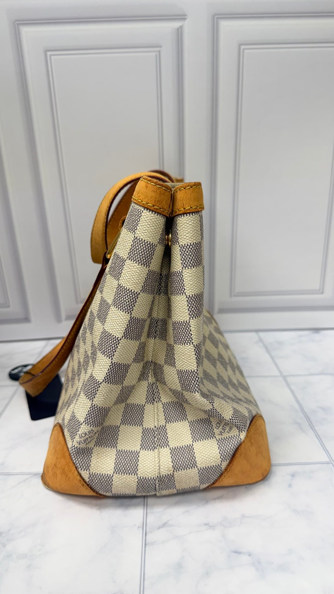 Louis Vuitton Damier Azur Hampstead PM Tote Bag