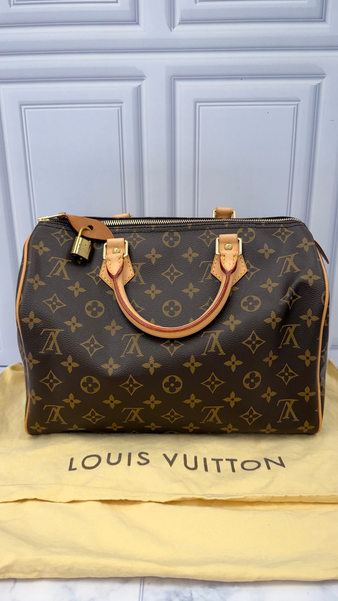 LIKE NEW- Louis Vuitton Monogram Speedy 30
