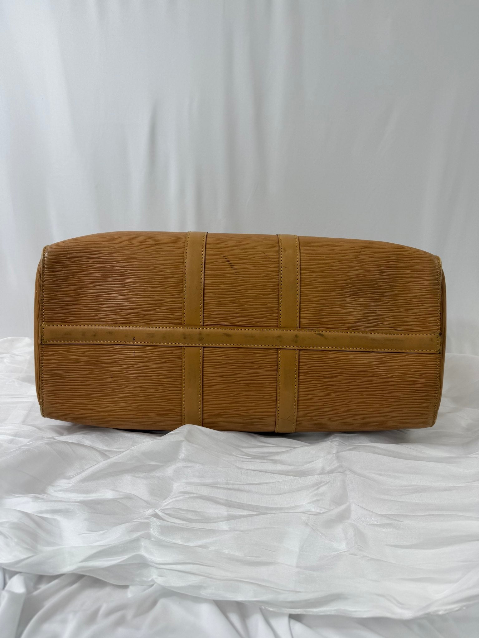 Louis Vuitton Tan Epi Leather Keepall 45