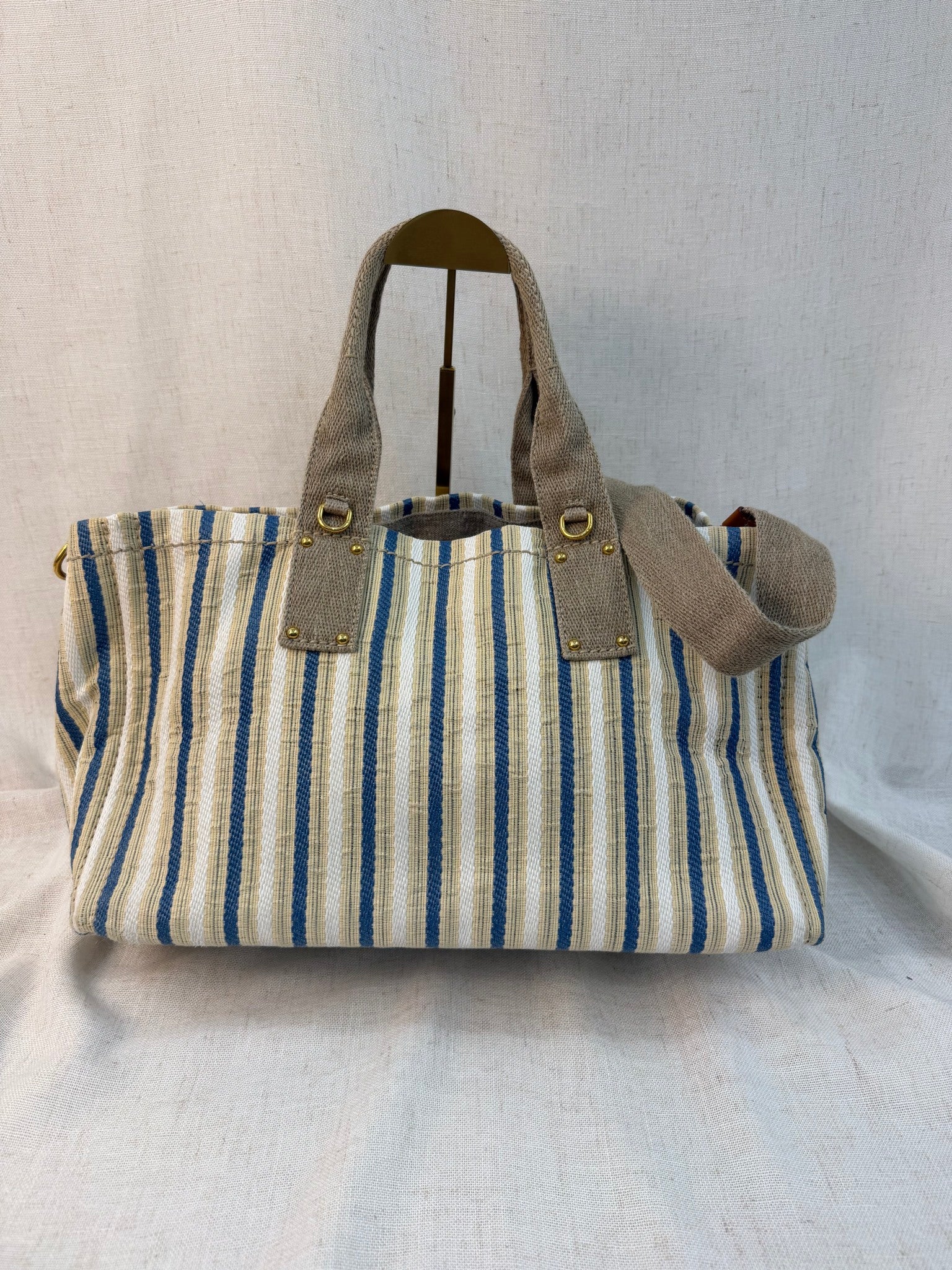 Prada Multicolor Canvas Canpa Large Handbag