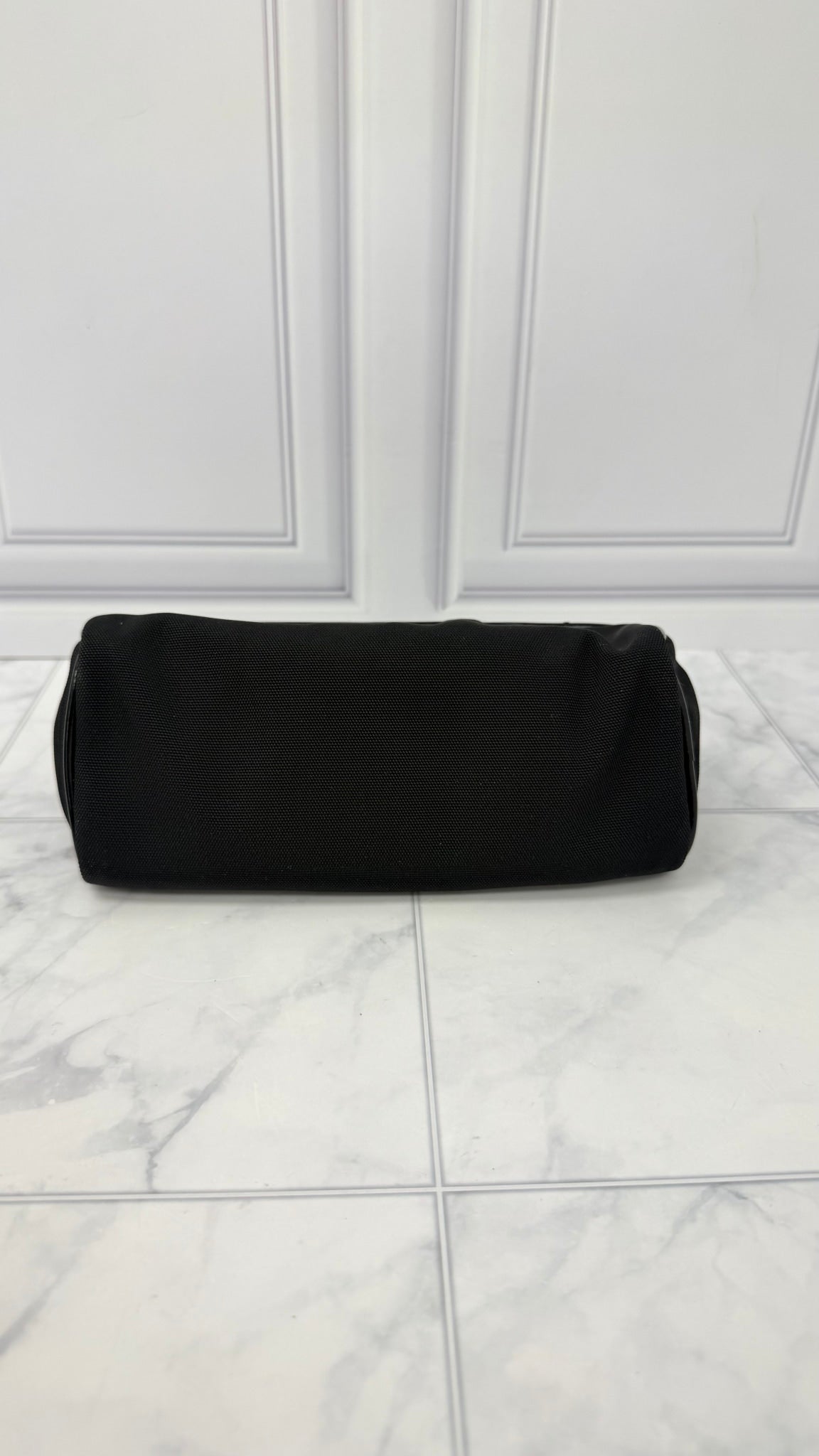 LIKE NEW - Gucci Black Canvas Pouch