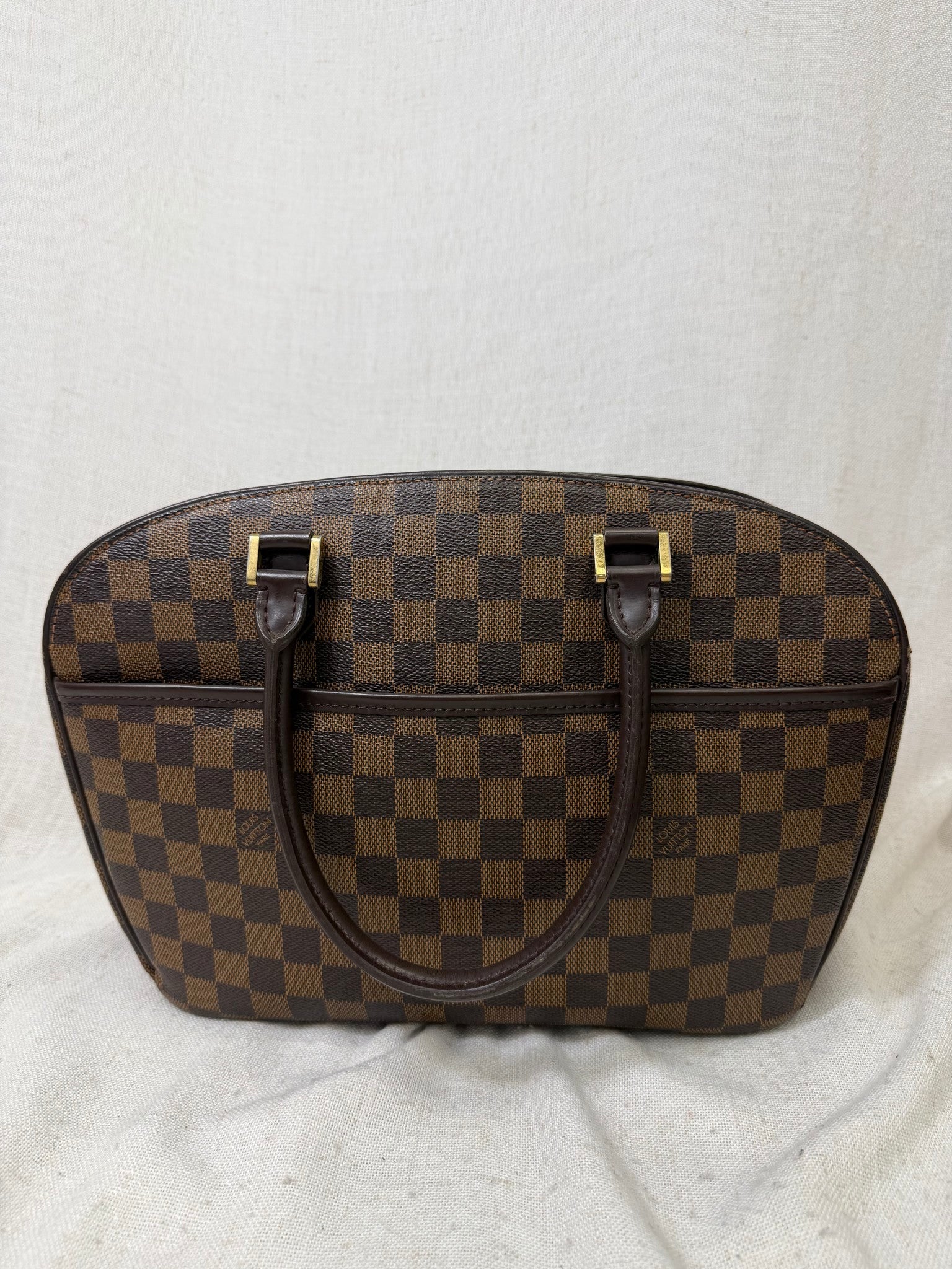 Louis Vuitton Damier Ebene Sarria Horizontal Handbag