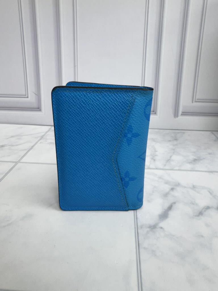 Louis Vuitton Lagoon Blue Pocket Organizer