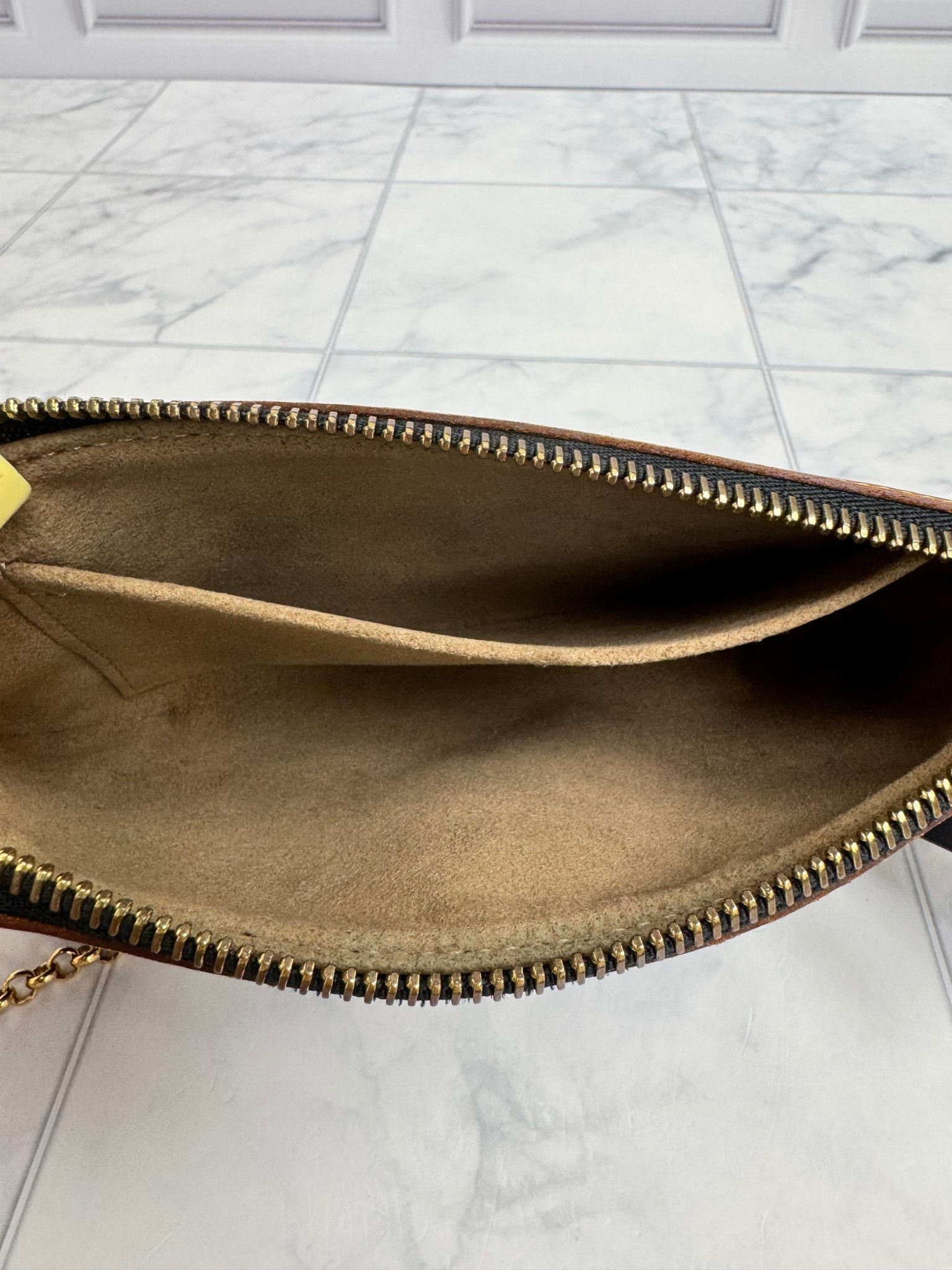 Louis Vuitton Black Monogram Multicolor Pochette Milla MM