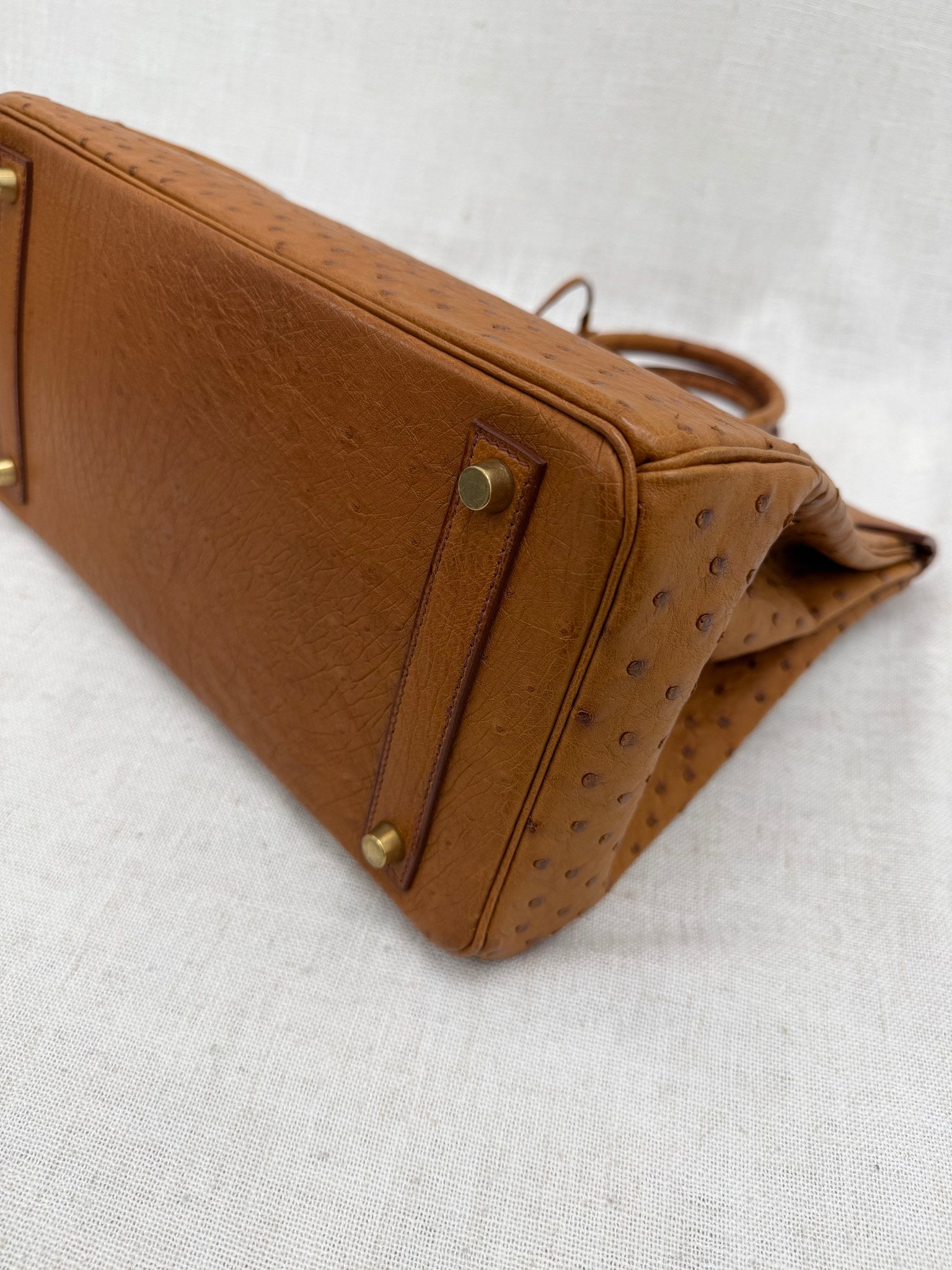 Hermes Ostrich Leather HAC Birkin 32