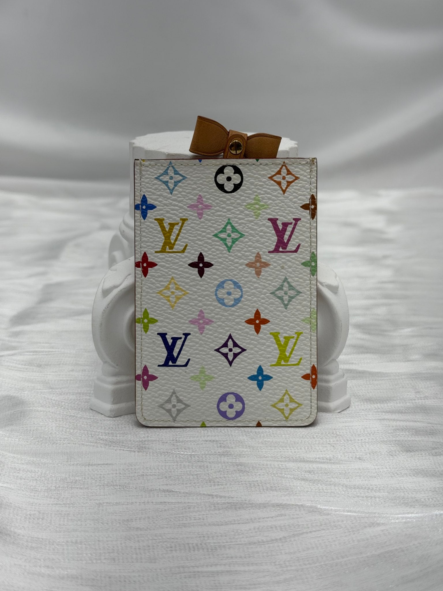 Louis Vuitton White Multicolor Monogram Mirror & Case