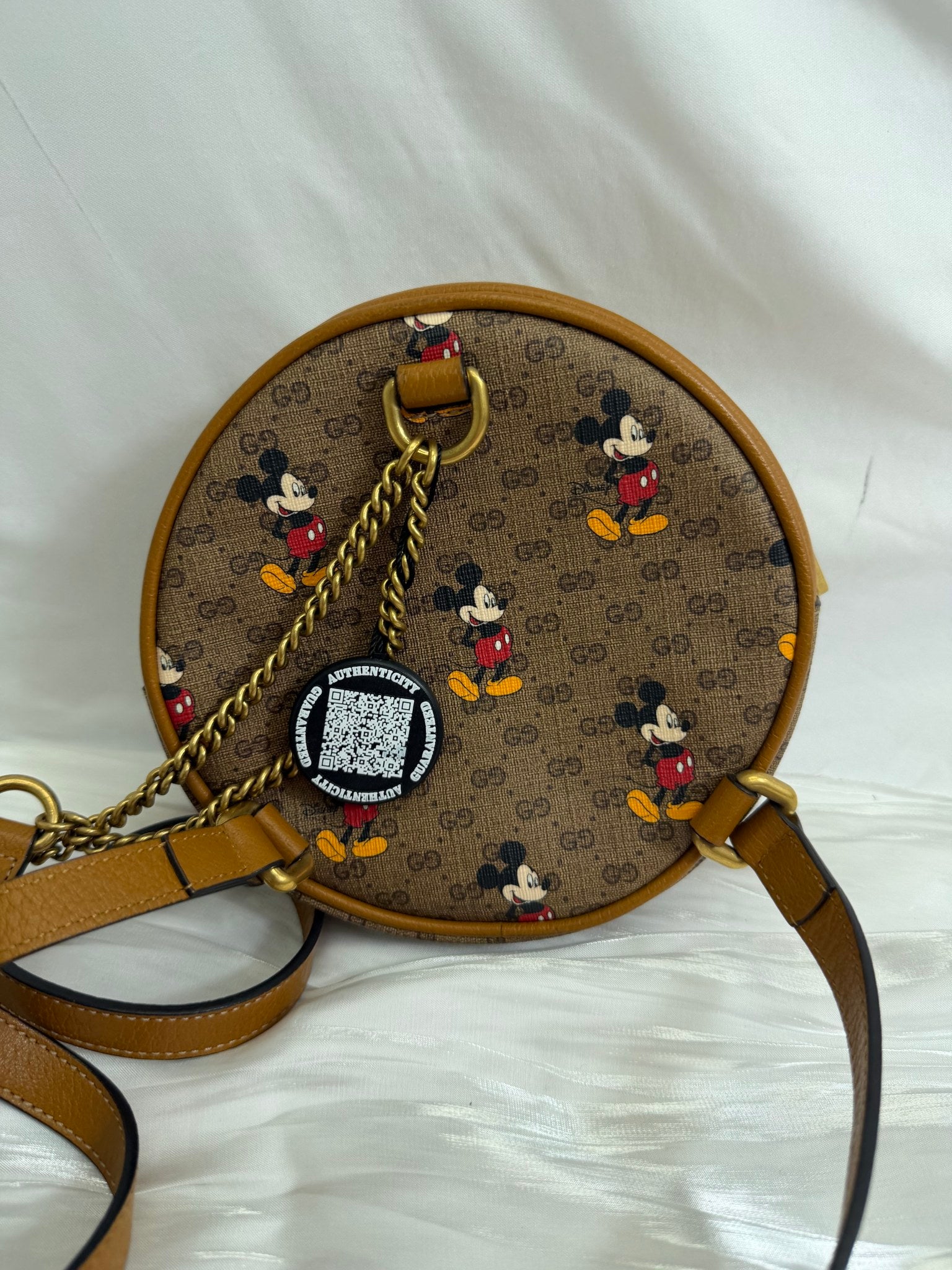 Gucci x Disney GG Coated Canvas Round Backpack