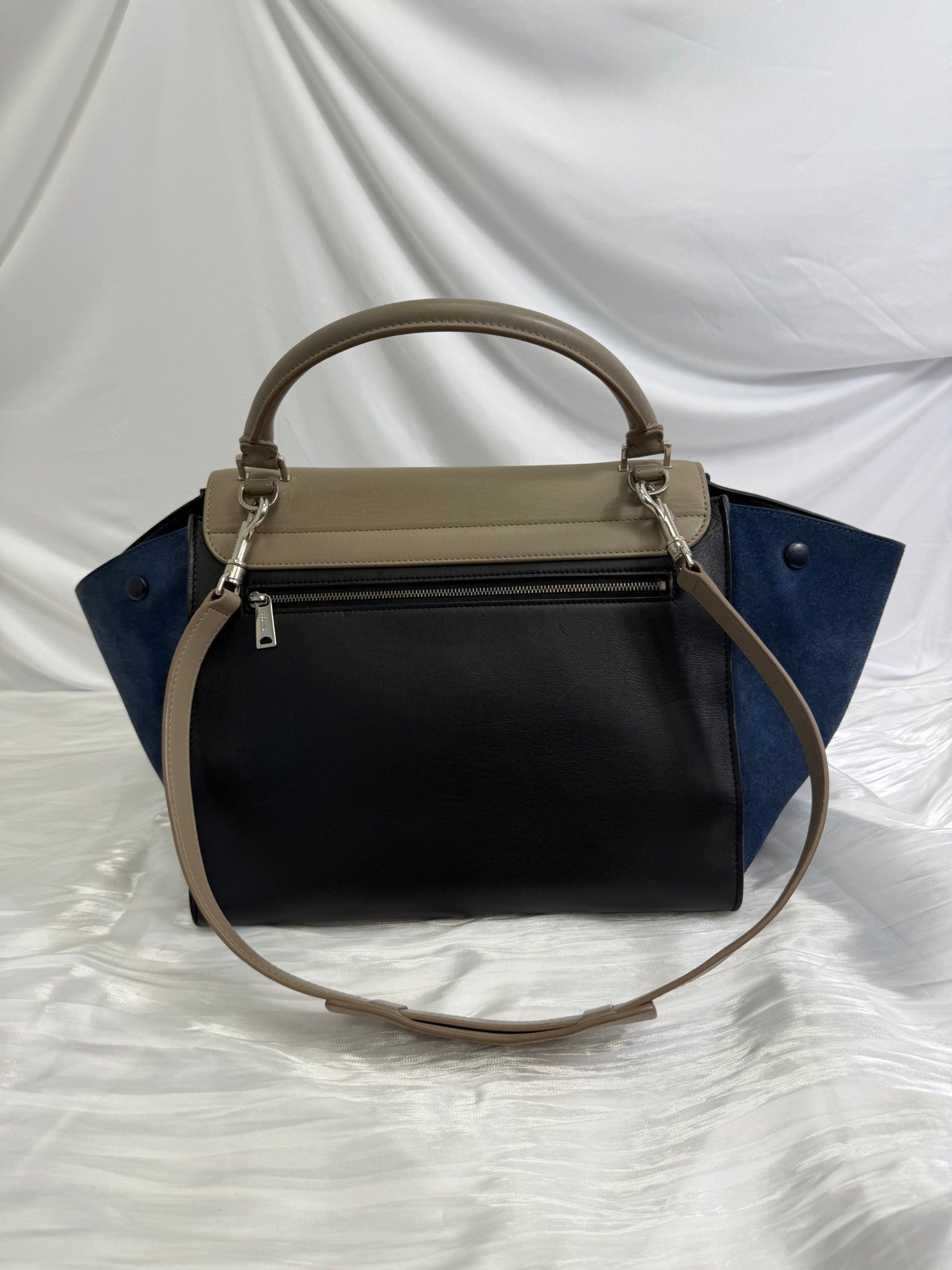 Celine Multicolor Trapeze Two Way Bag