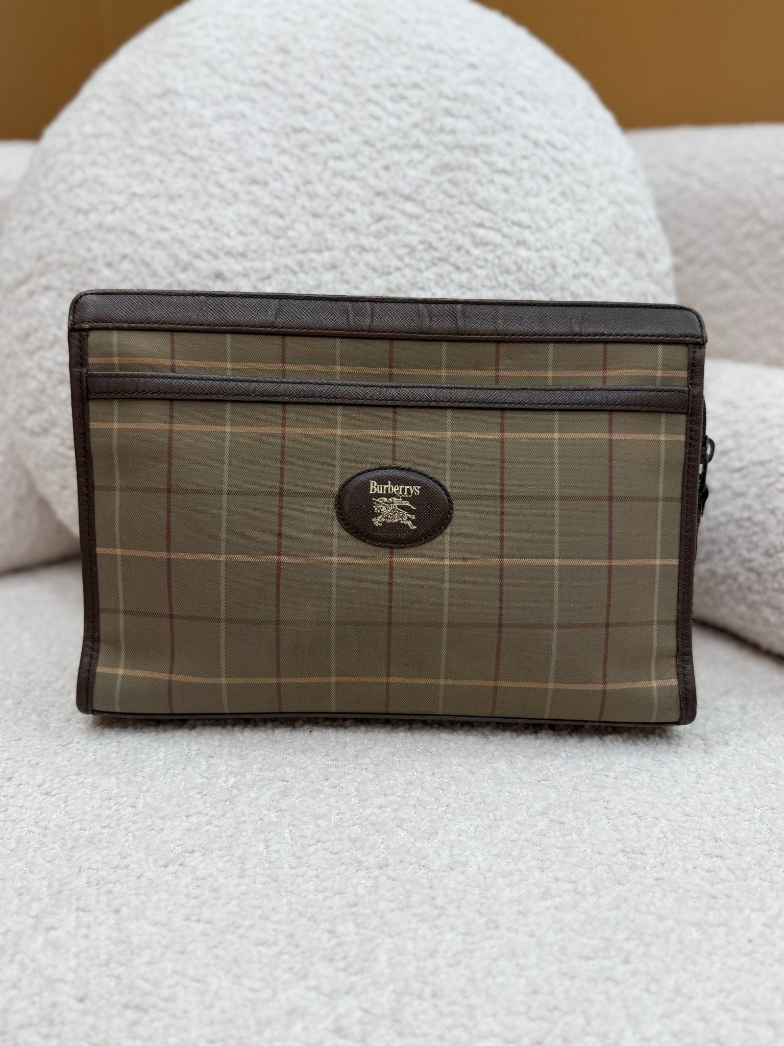 Burberry Nova Check Vintage Pouch