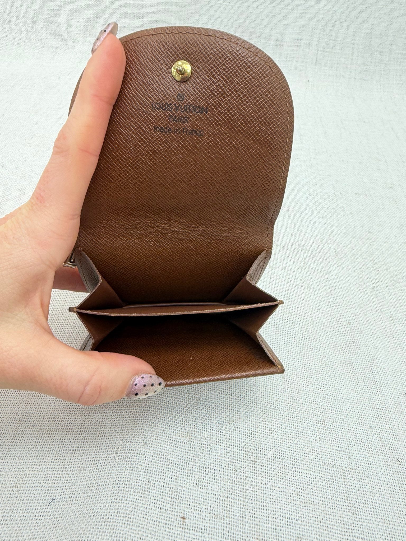 Louis Vuitton Monogram Gousset Coin Purse