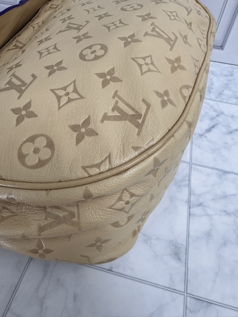 Louis Vuitton Beige Monogram Limited Edition Underground Messenger Bag