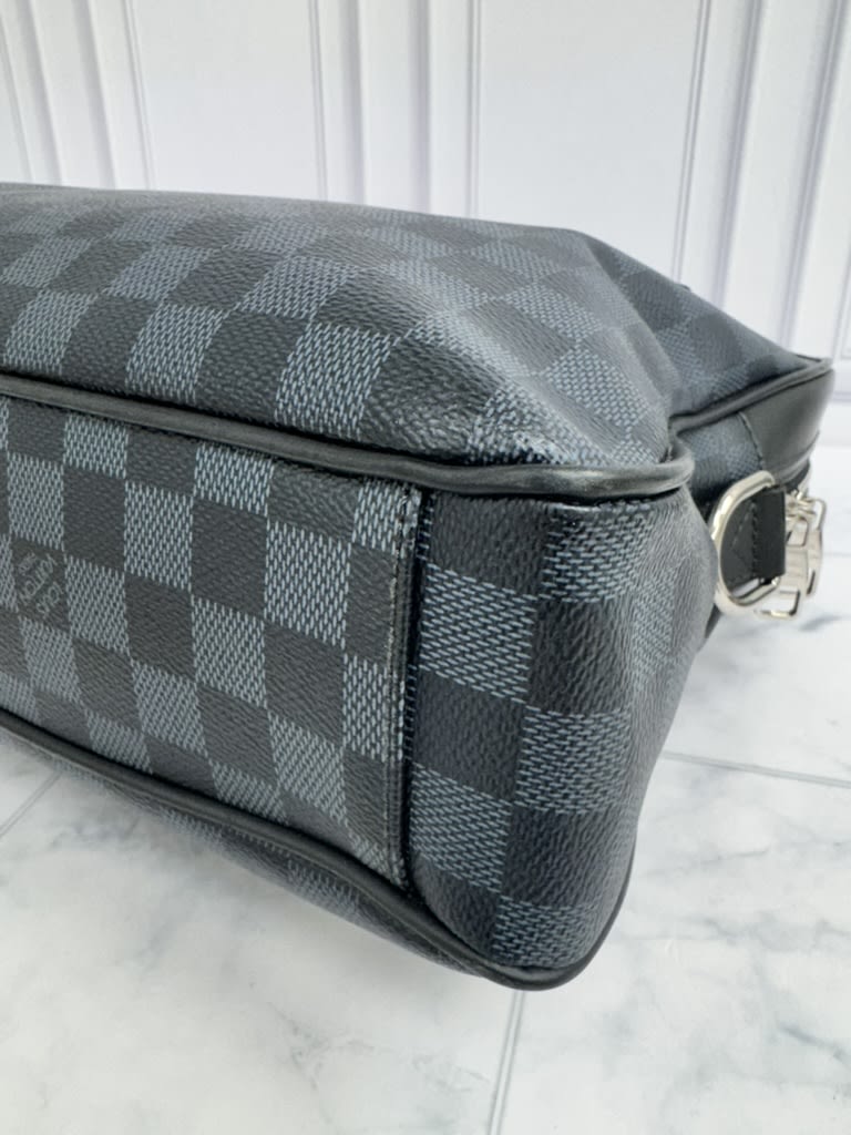 Louis Vuitton Damier Cobalt Porte-Documents Business Bag