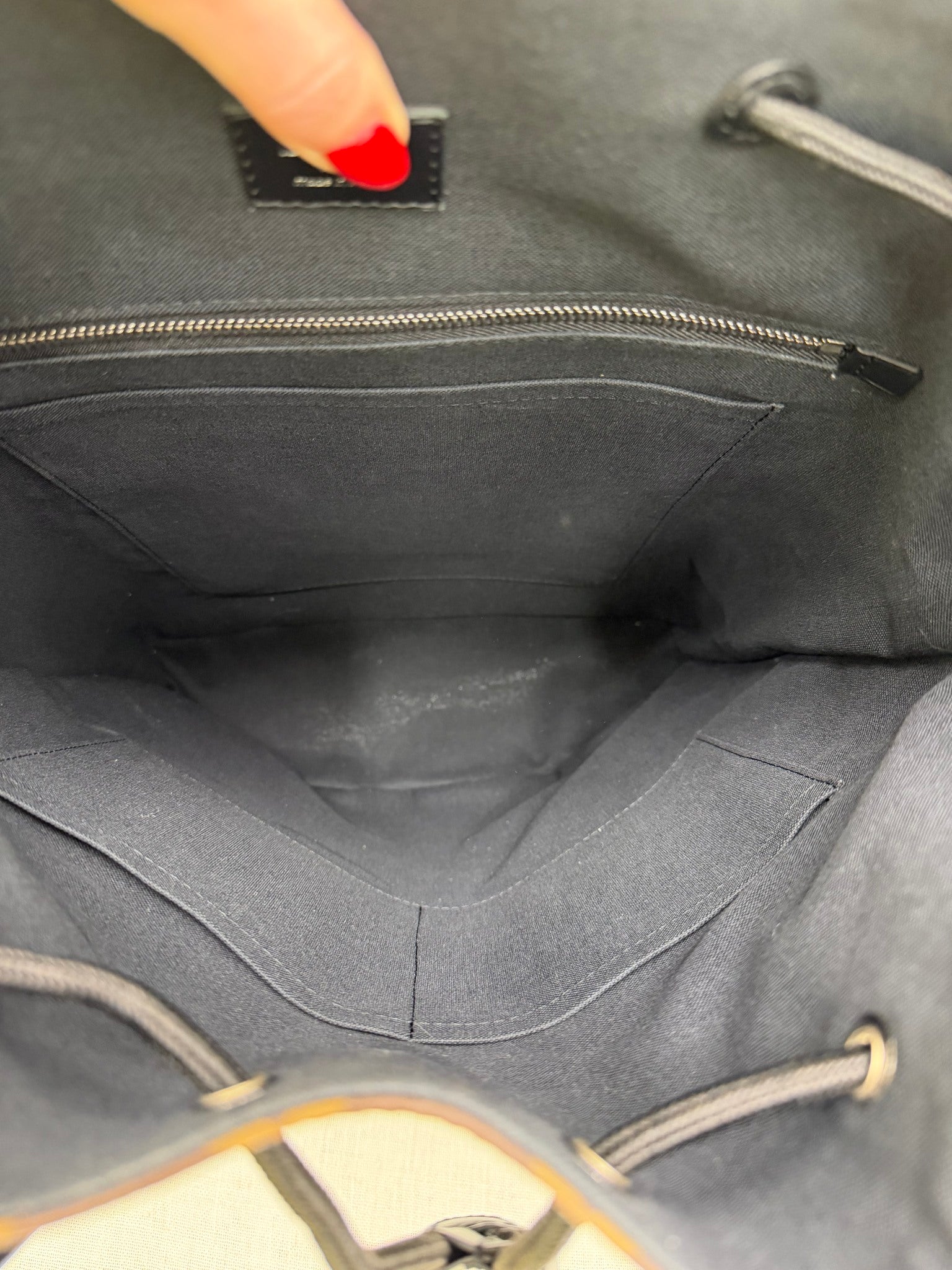 LIKE NEW- Louis Vuitton Monogram & Macassar Christopher Backpack MM