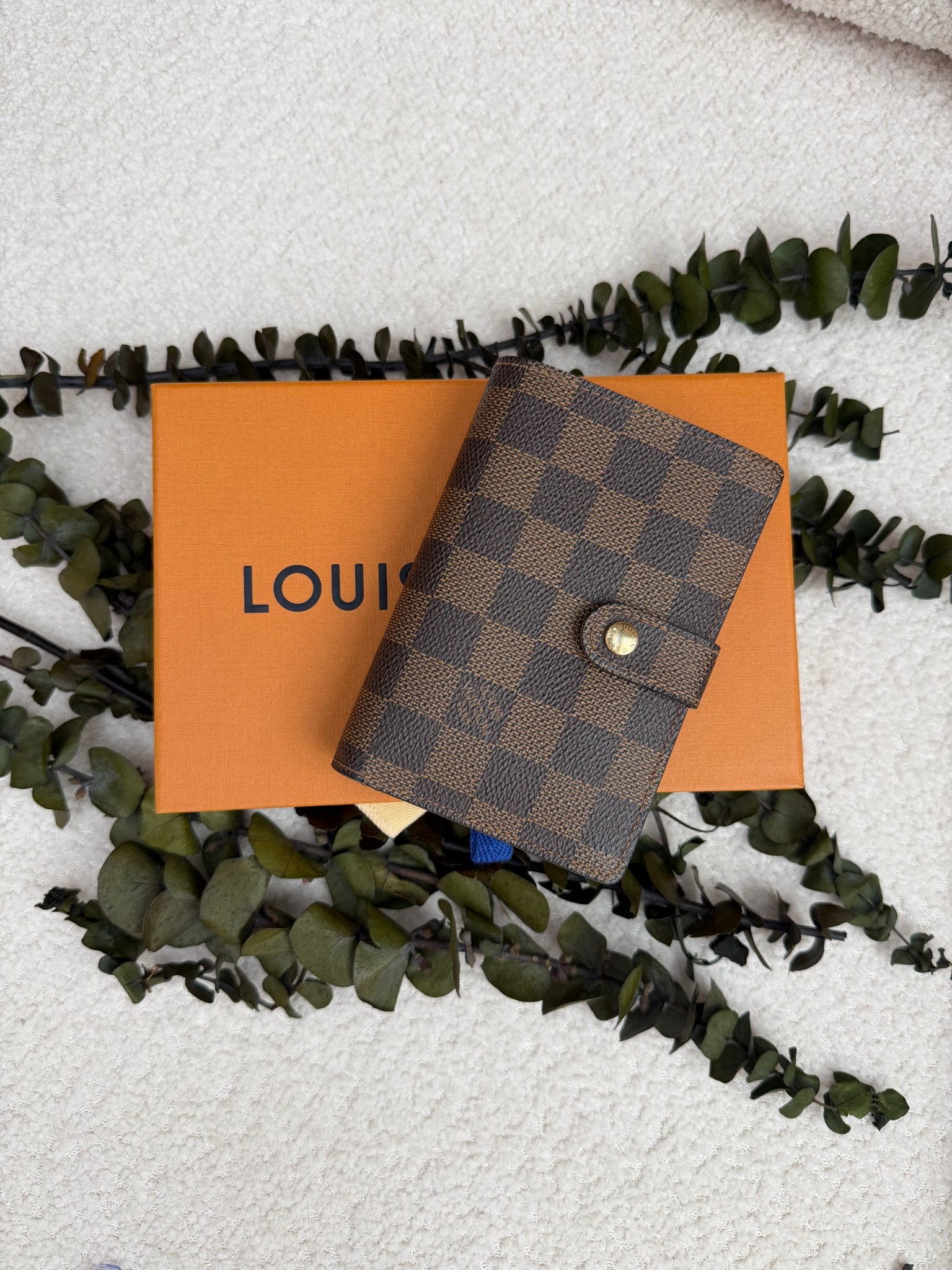 Louis Vuitton Damier Ebene French Wallet