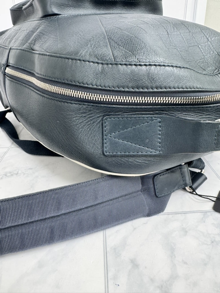 Louis Vuitton Navy Blue Damier Infini Americas Cup Josh Backpack