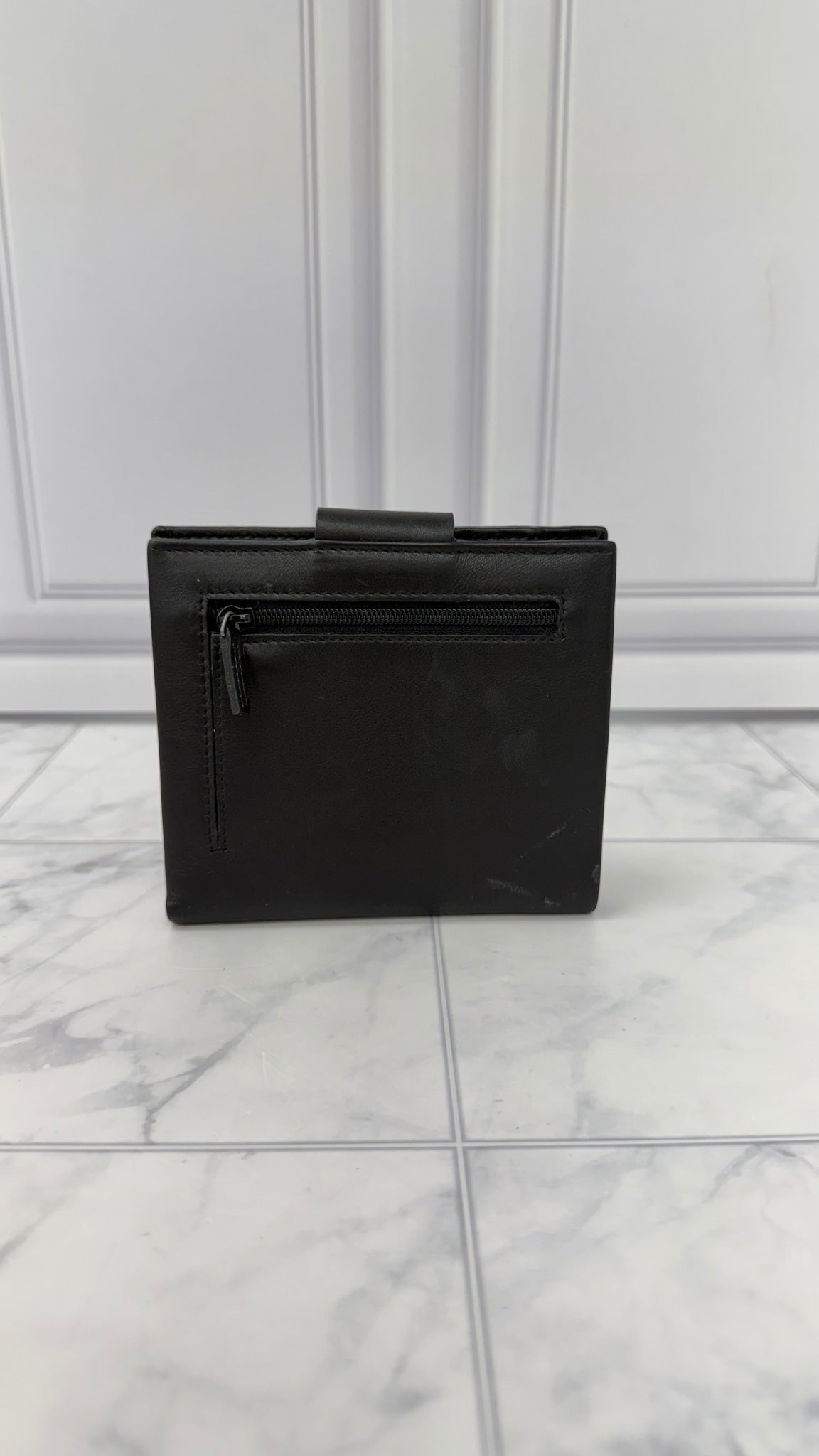 Gucci Black Soft Leather Compact Wallet