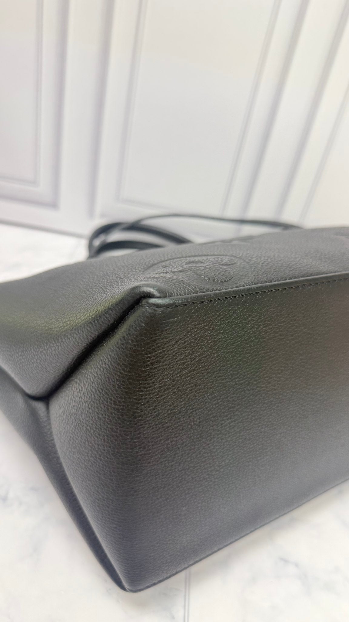 Louis Vuitton Black Monogram Empreinte Leather Grand Palais 2Way Bag
