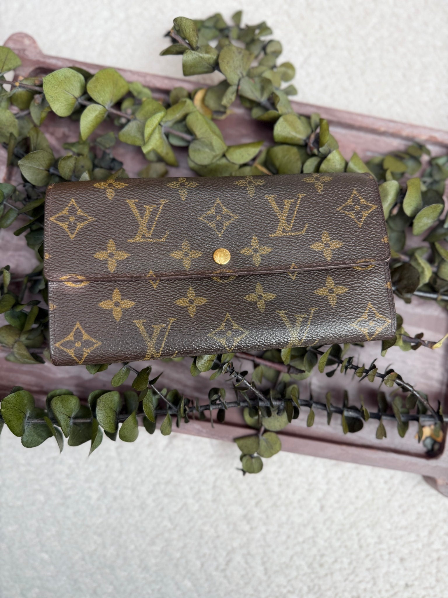 Louis Vuitton Monogram Sarah Wallet