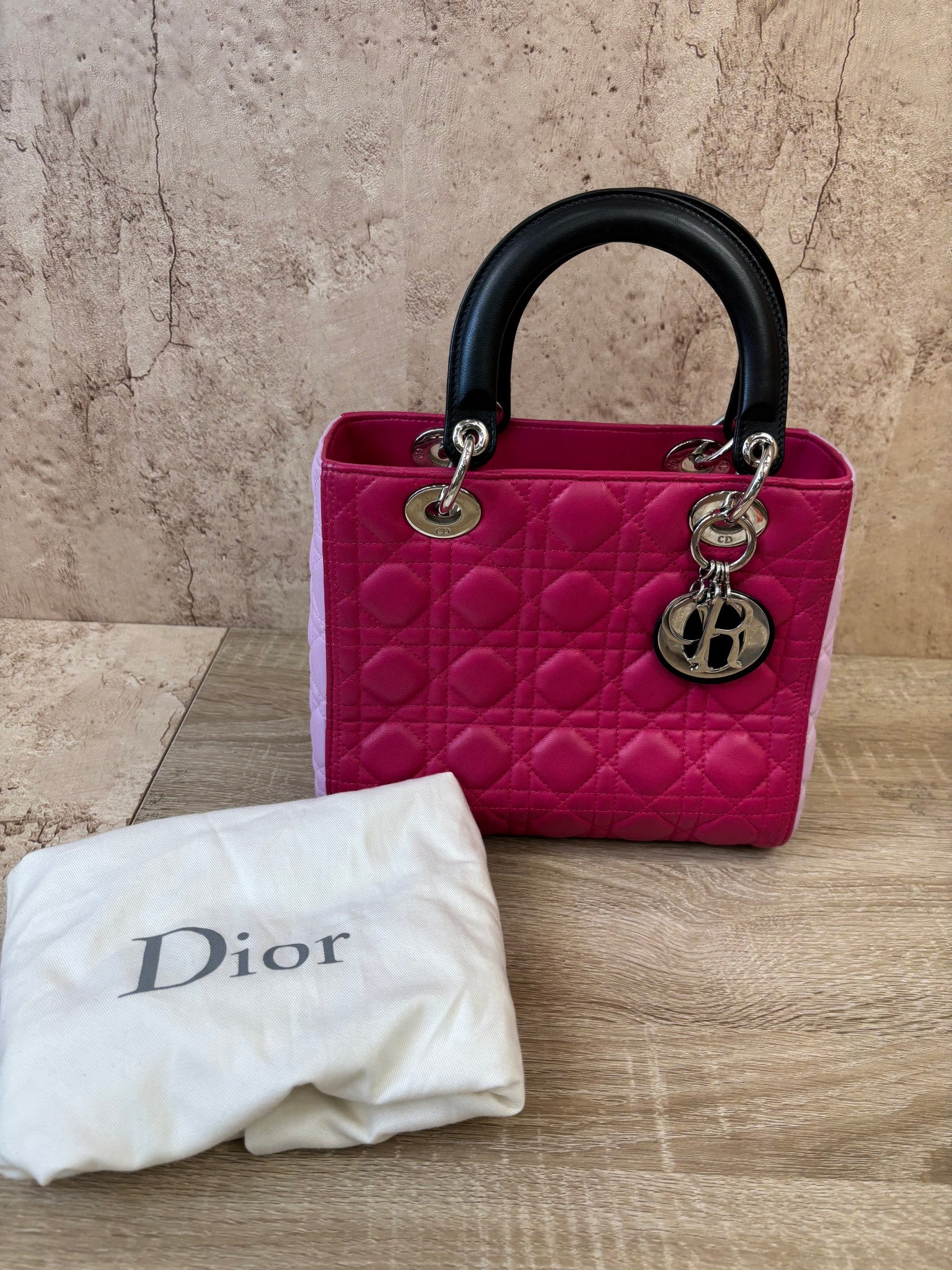 Christian Dior Multicolor Lady Dior Medium