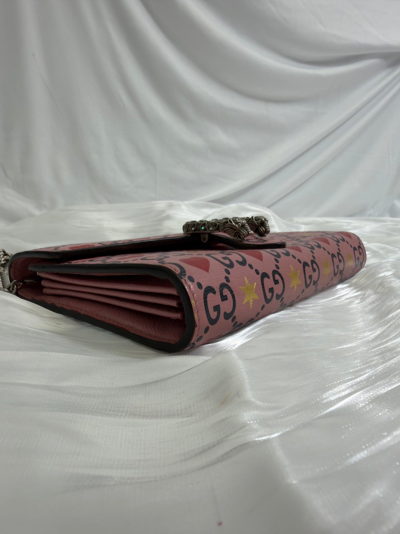 Gucci GG Valentines Day Limited Edition Dionysus Wallet On Chain