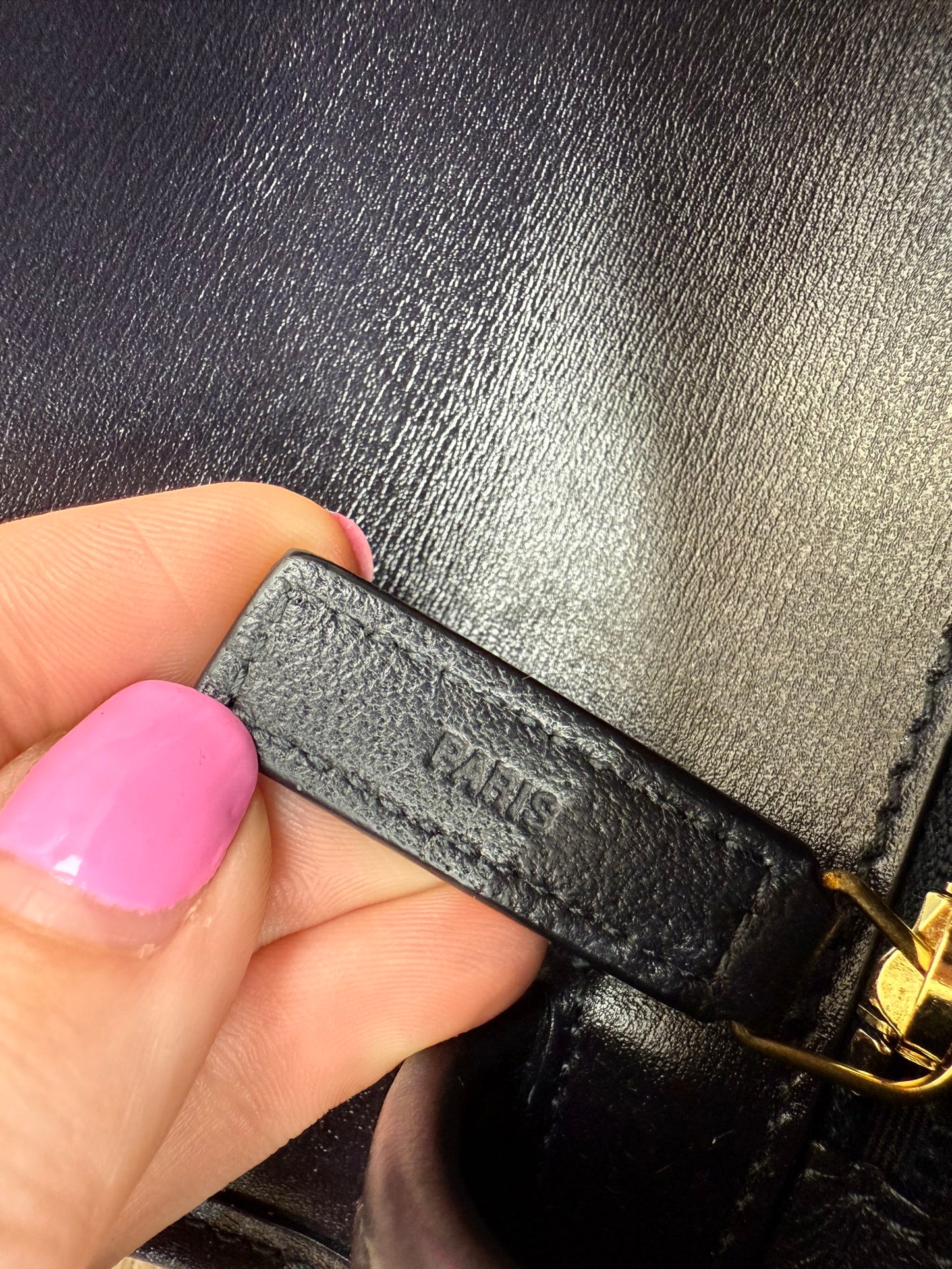 BRAND NEW- Saint Laurent YSL Cream & Navy Monogram All Over Medium Satchel Bag