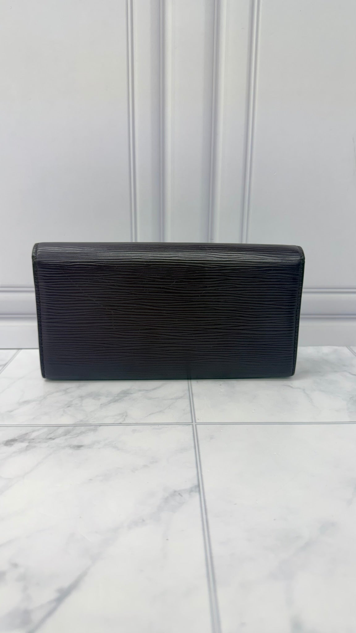 Louis Vuitton Purple Epi Leather Sarah Wallet