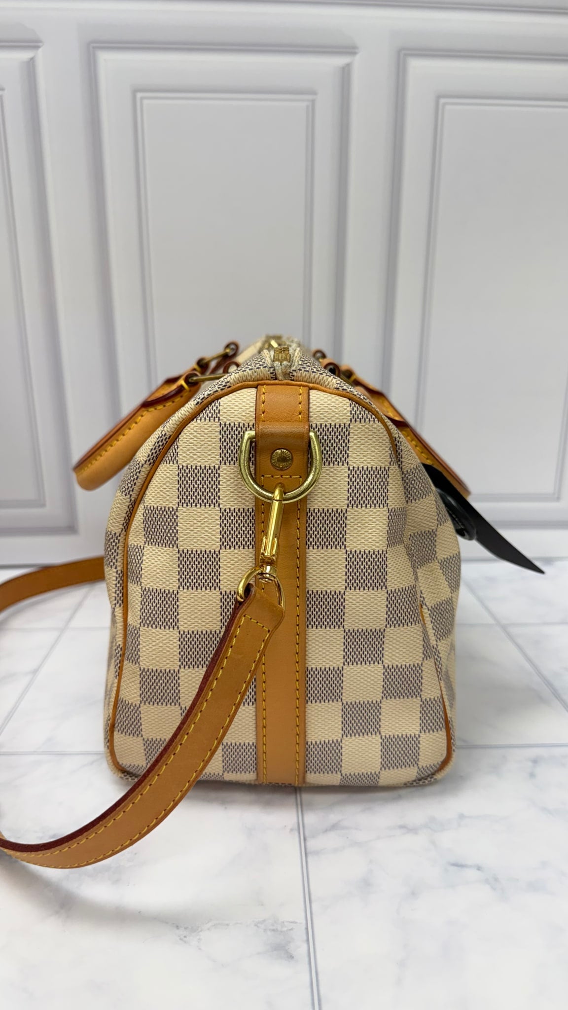 Louis Vuitton Damier Azur Speedy 25 Bandouliere