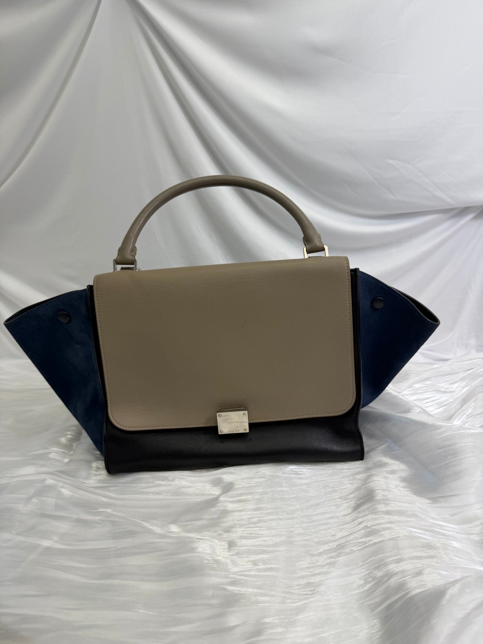 Celine Multicolor Trapeze Two Way Bag
