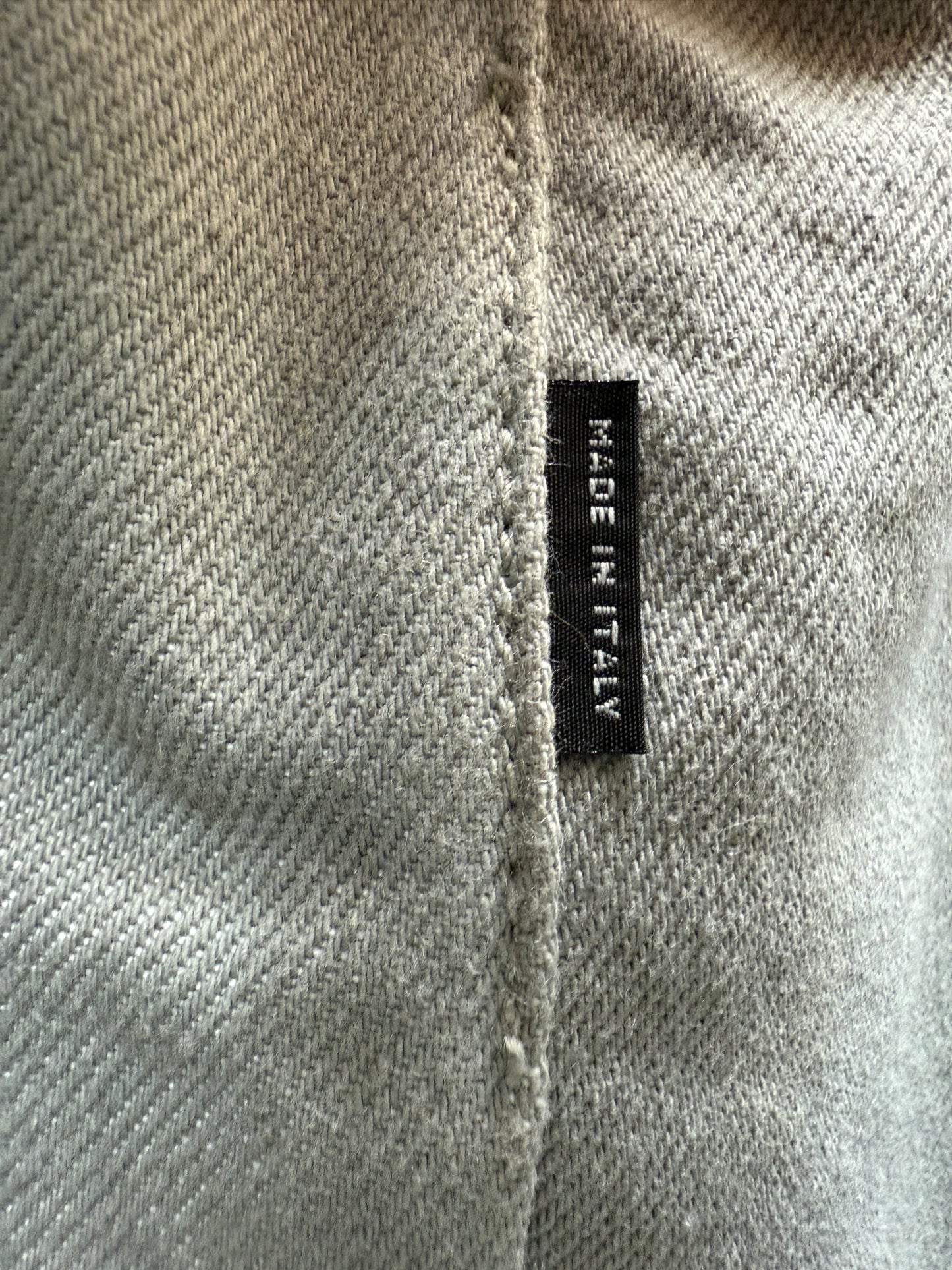 Prada Grey Canvas Medium Canapa Tote