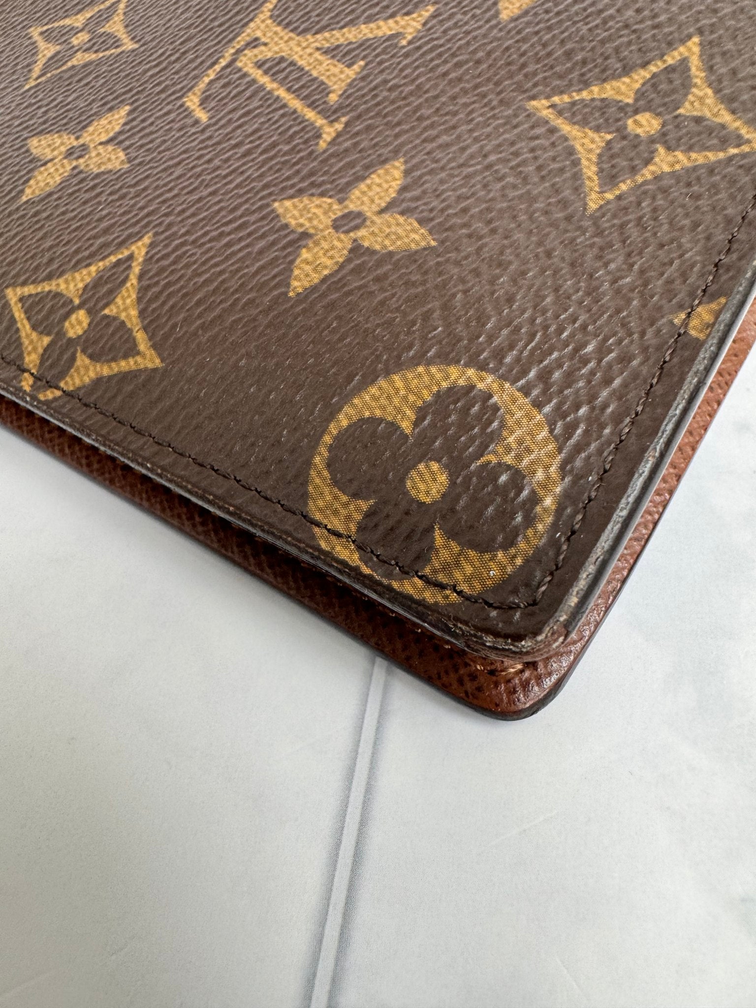Louis Vuitton Monogram Canvas Brazza Long Wallet