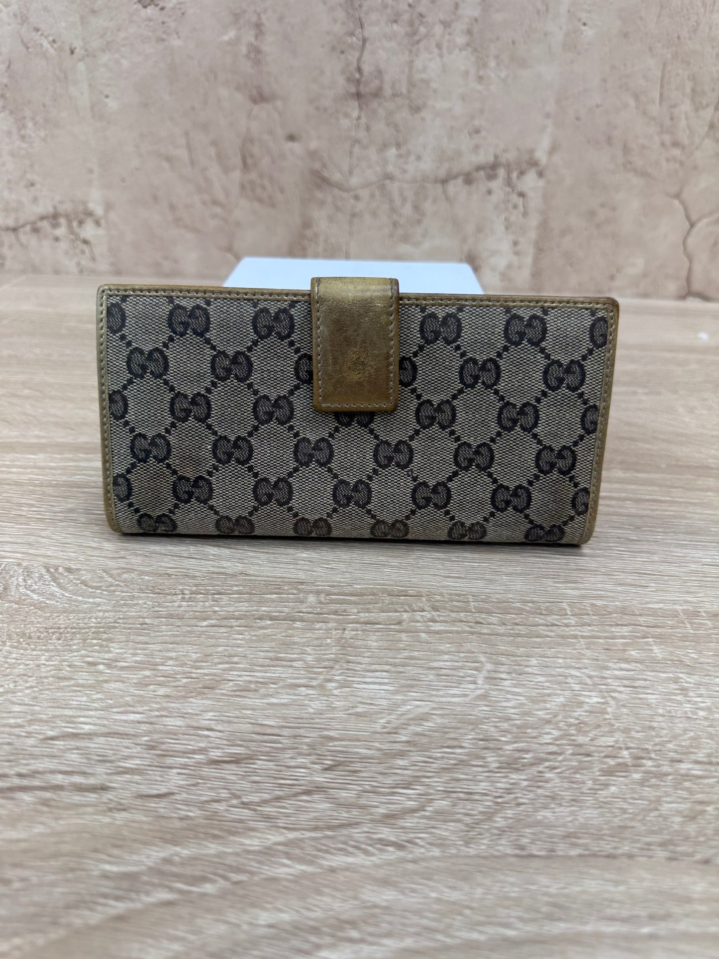 Gucci Canvas Long Wallet