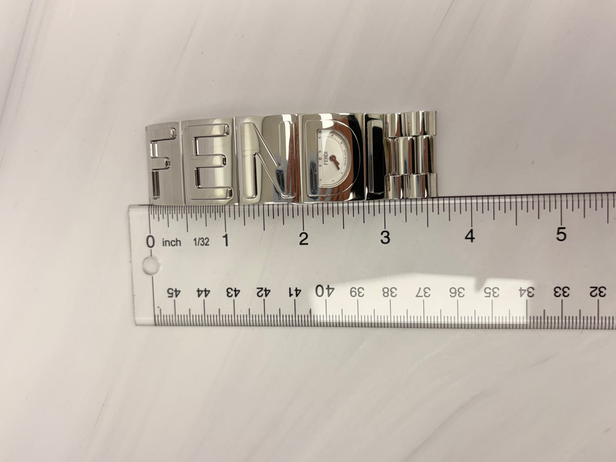 LIKE NEW - Fendi Stainless Steel Logo Watch