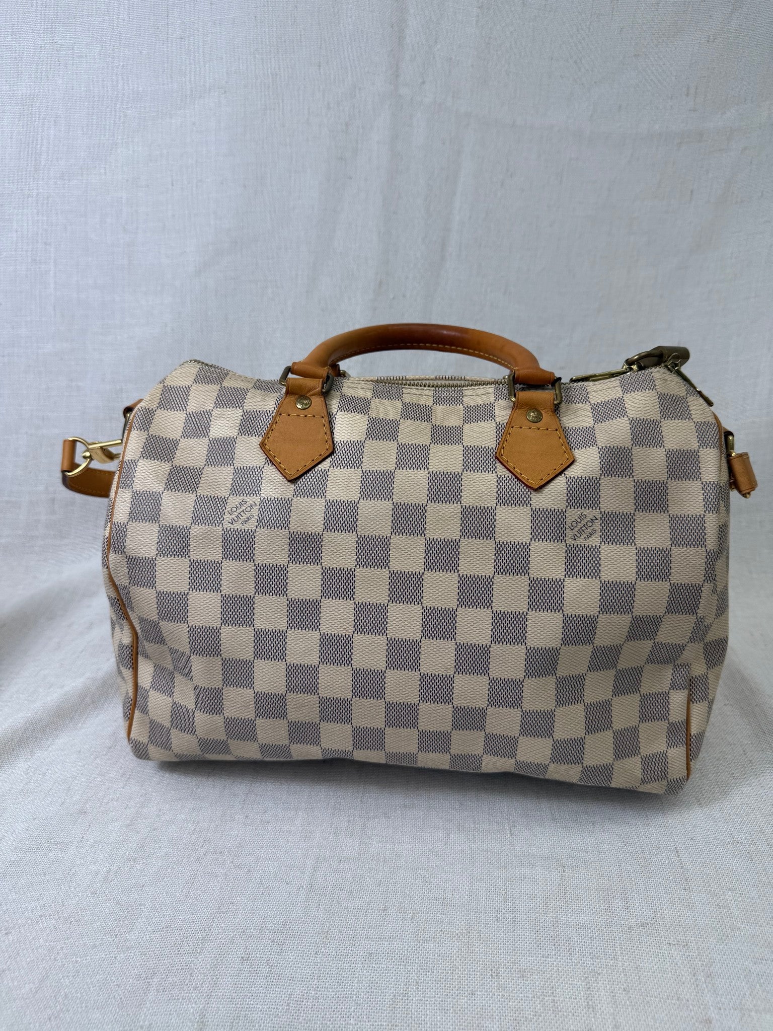 Louis Vuitton Damier Azur Speedy 30 Bandouliere