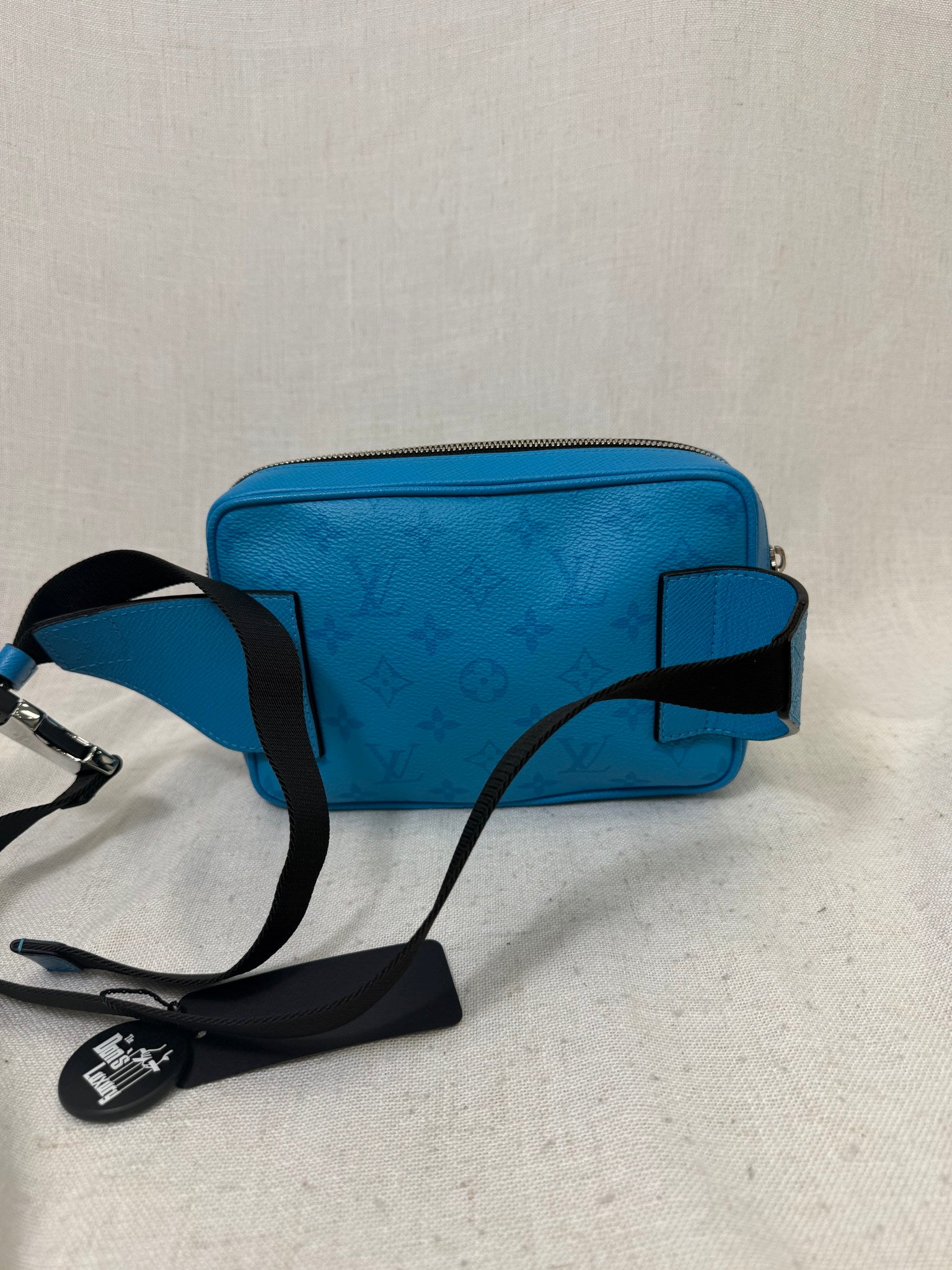 Louis Vuitton Lagoon Blue Monogram Canvas Taigarama Bum Bag