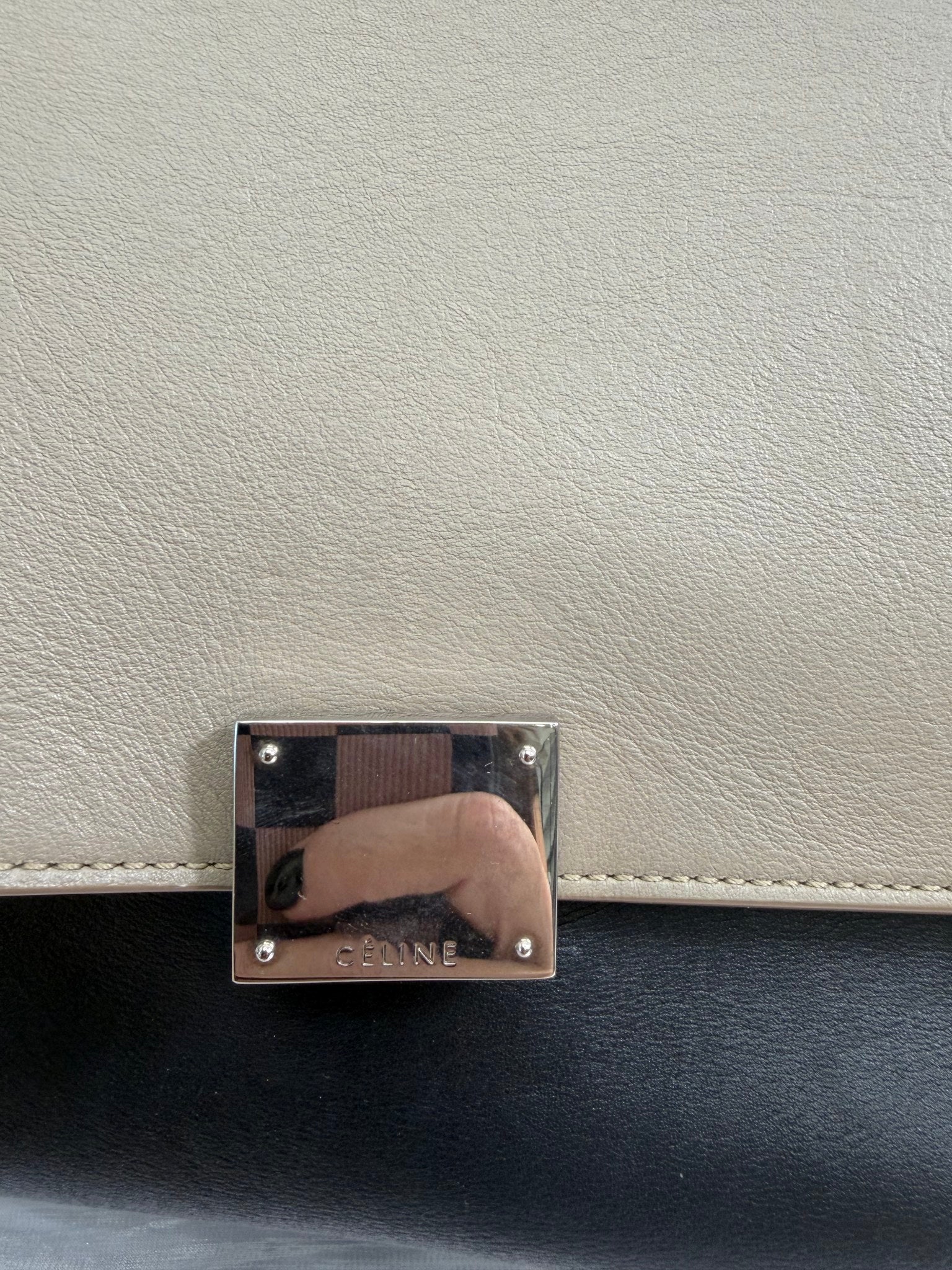 Celine Multicolor Trapeze Two Way Bag