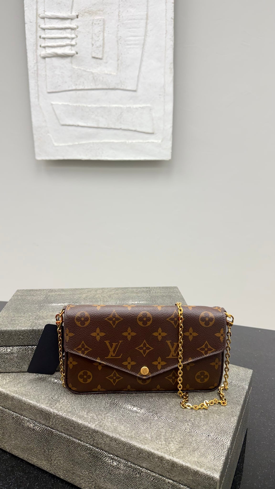 Louis Vuitton Monogram Pochette Felicie Crossbody Bag