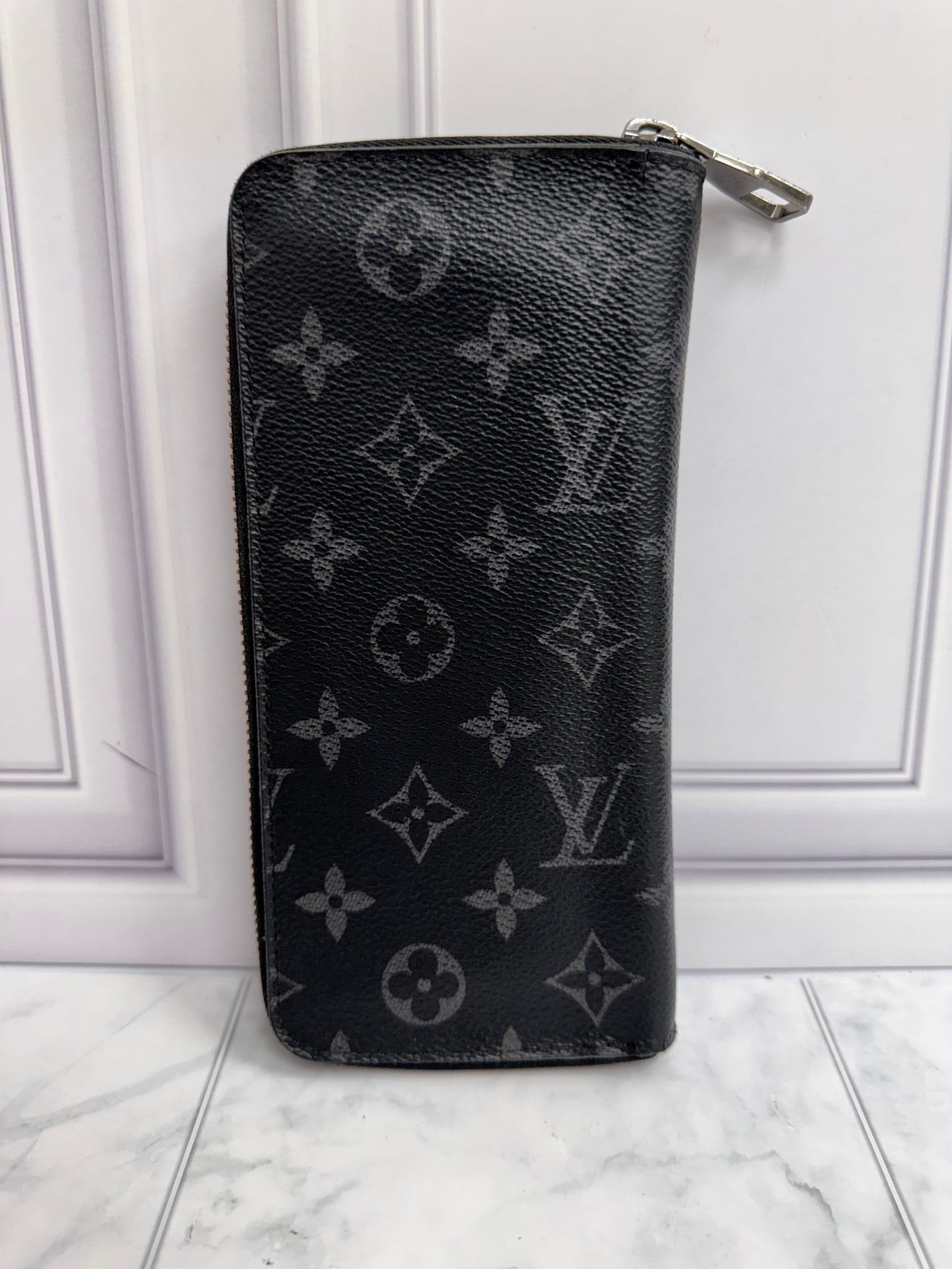 Louis Vuitton Monogram Eclipse Long Zippy Wallet