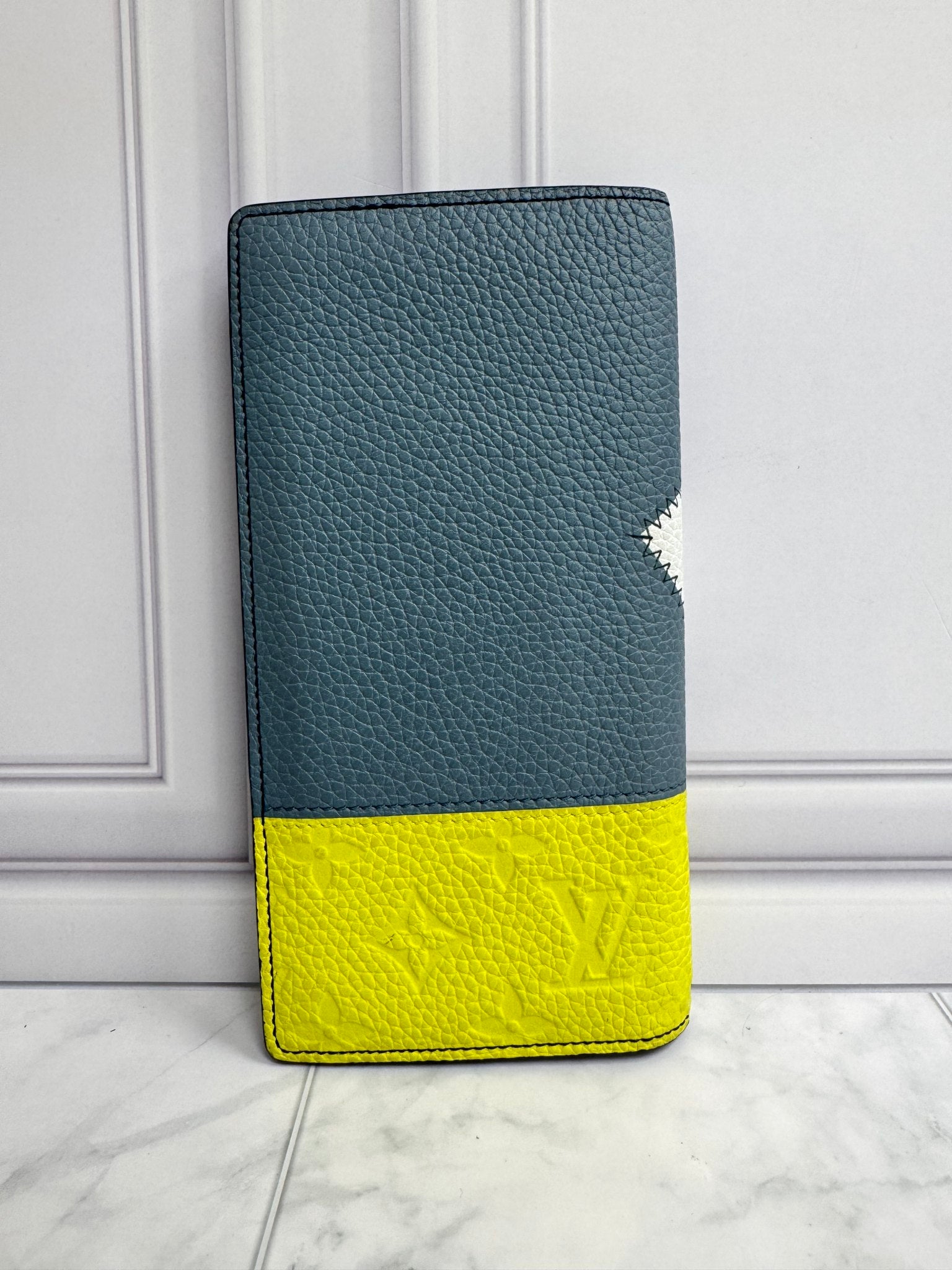 Louis Vuitton Tricolor Taurillon Leather LV Patchwork Long Wallet