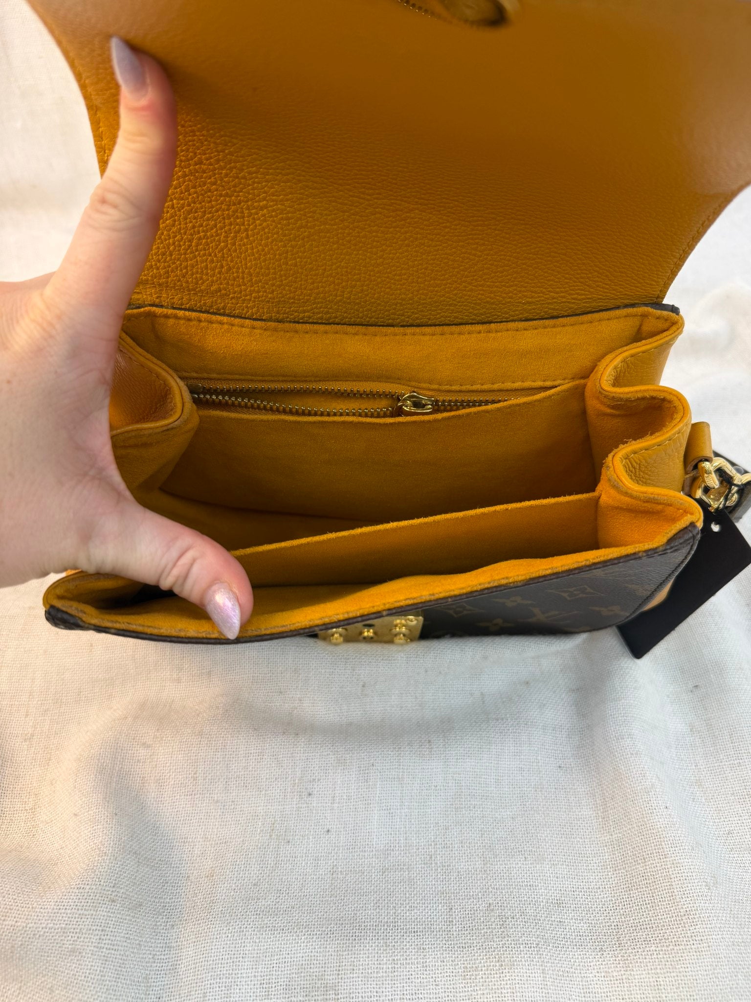 Louis Vuitton Monogram Safron Eden PM Bag