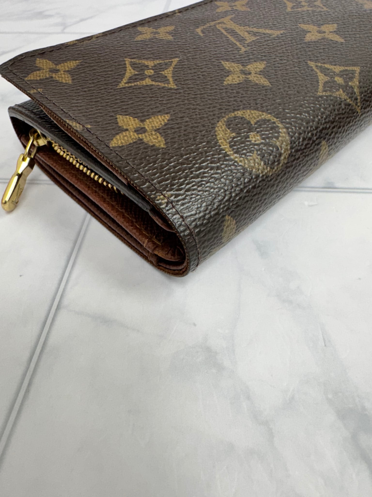 Louis Vuitton Monogram Porte Monnaie Compact Wallet
