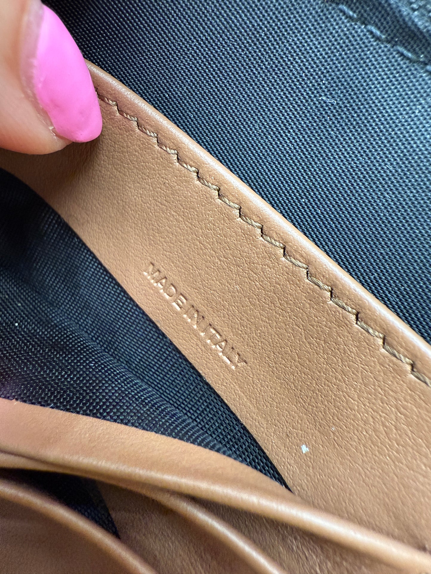 BRAND NEW- Burberry Black Leather Wallet Clutch