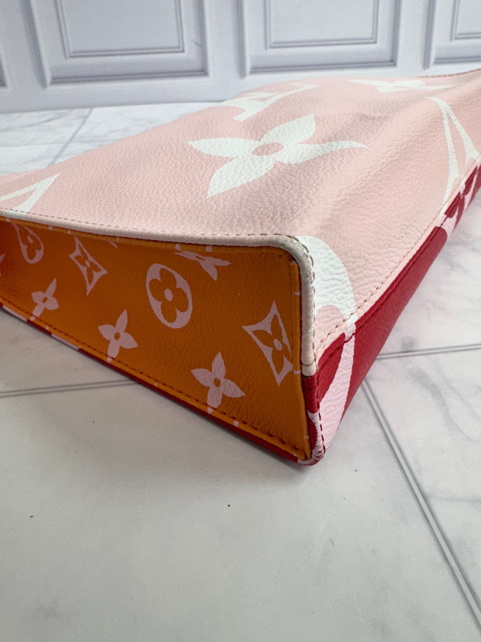 Louis Vuitton Red And Pink Monogram Giant Toiletry Pouch 26