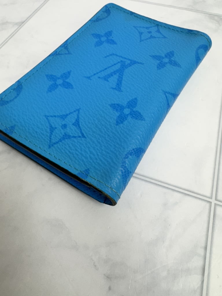 Louis Vuitton Lagoon Blue Pocket Organizer