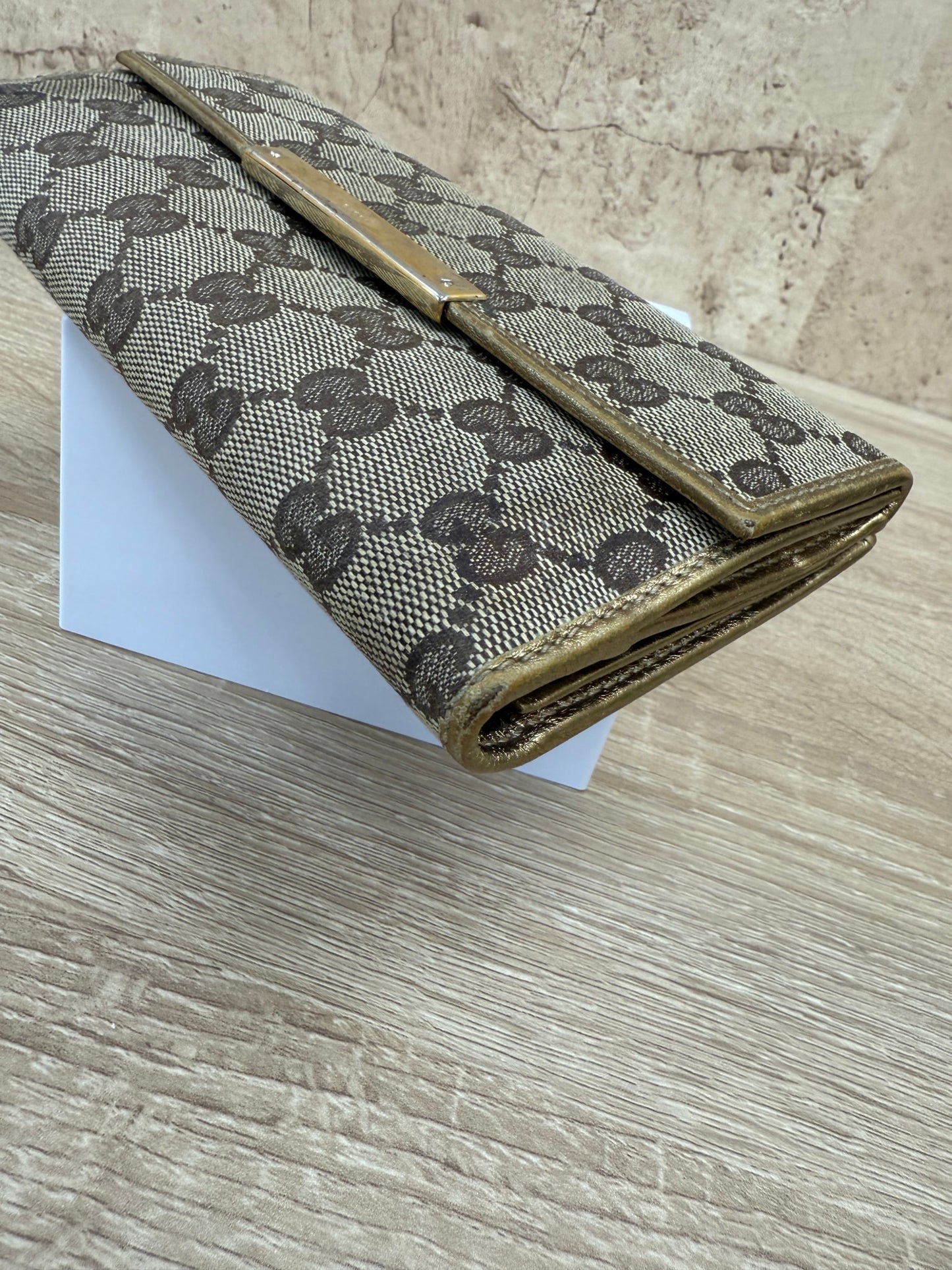Gucci Canvas Long Wallet