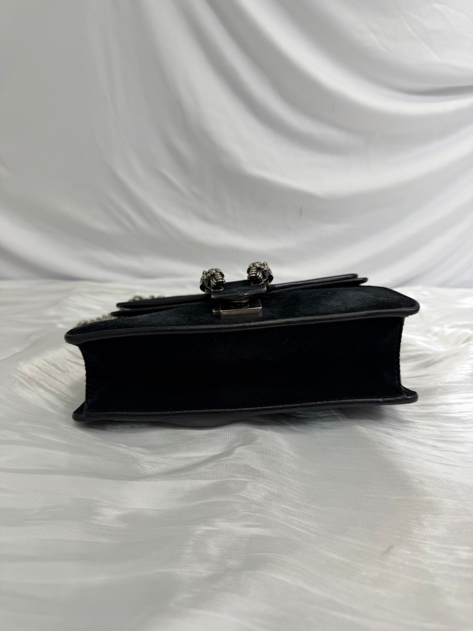 Gucci Black Suede Mini Dionysus Bag