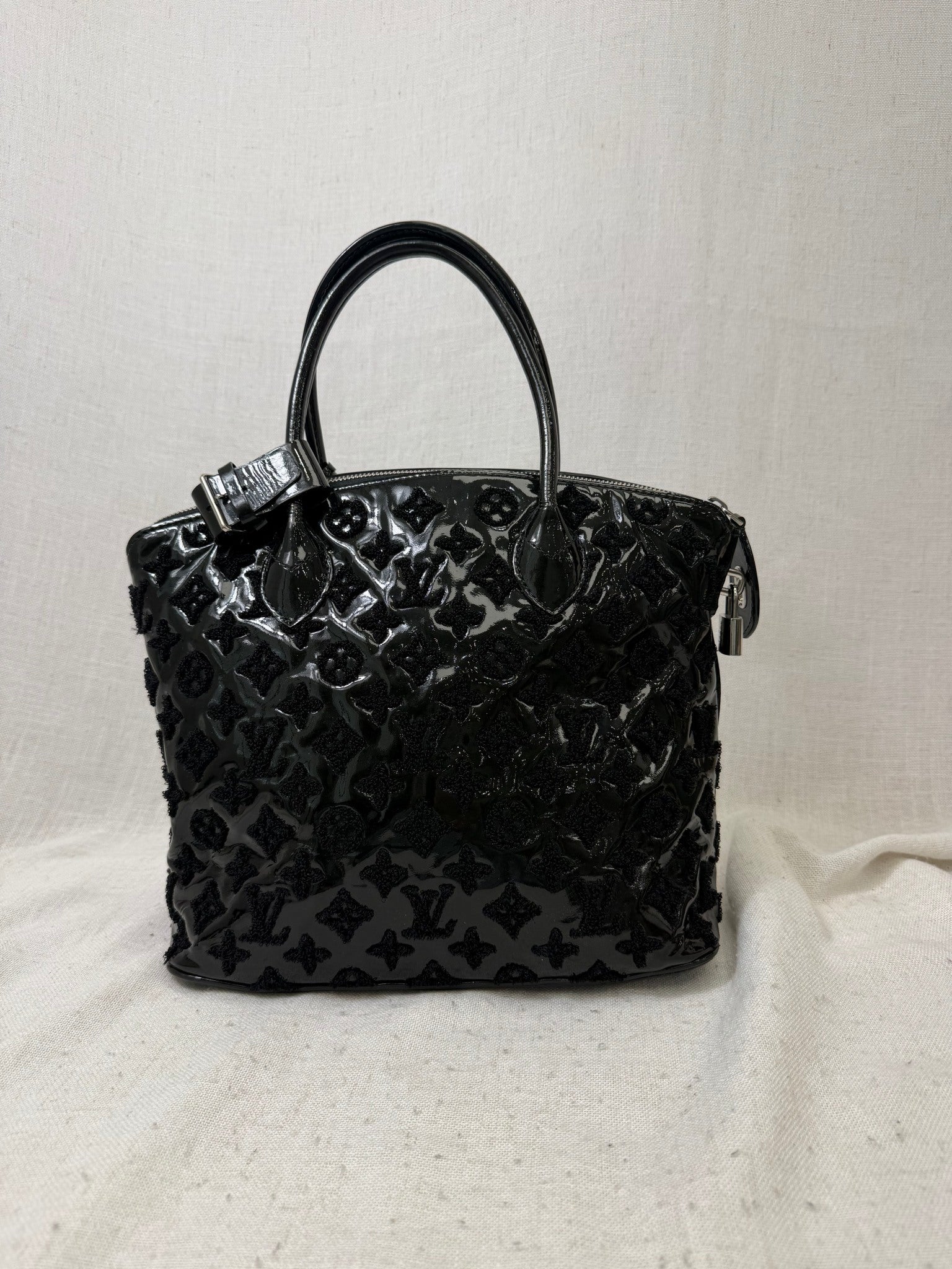 Louis Vuitton Black Monogram Fascination Lockit Bag