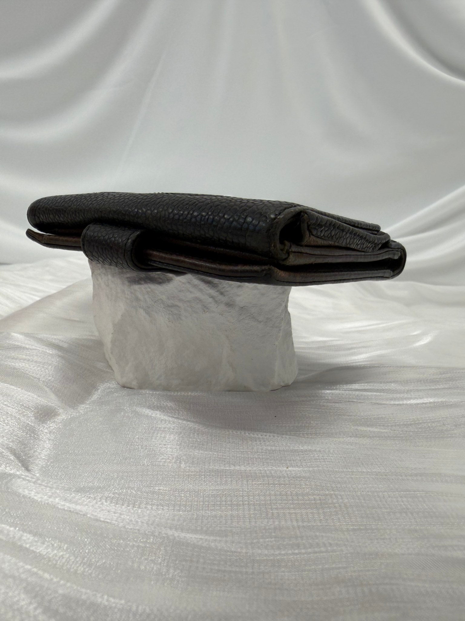 Chanel Black Caviar CC Compact Wallet