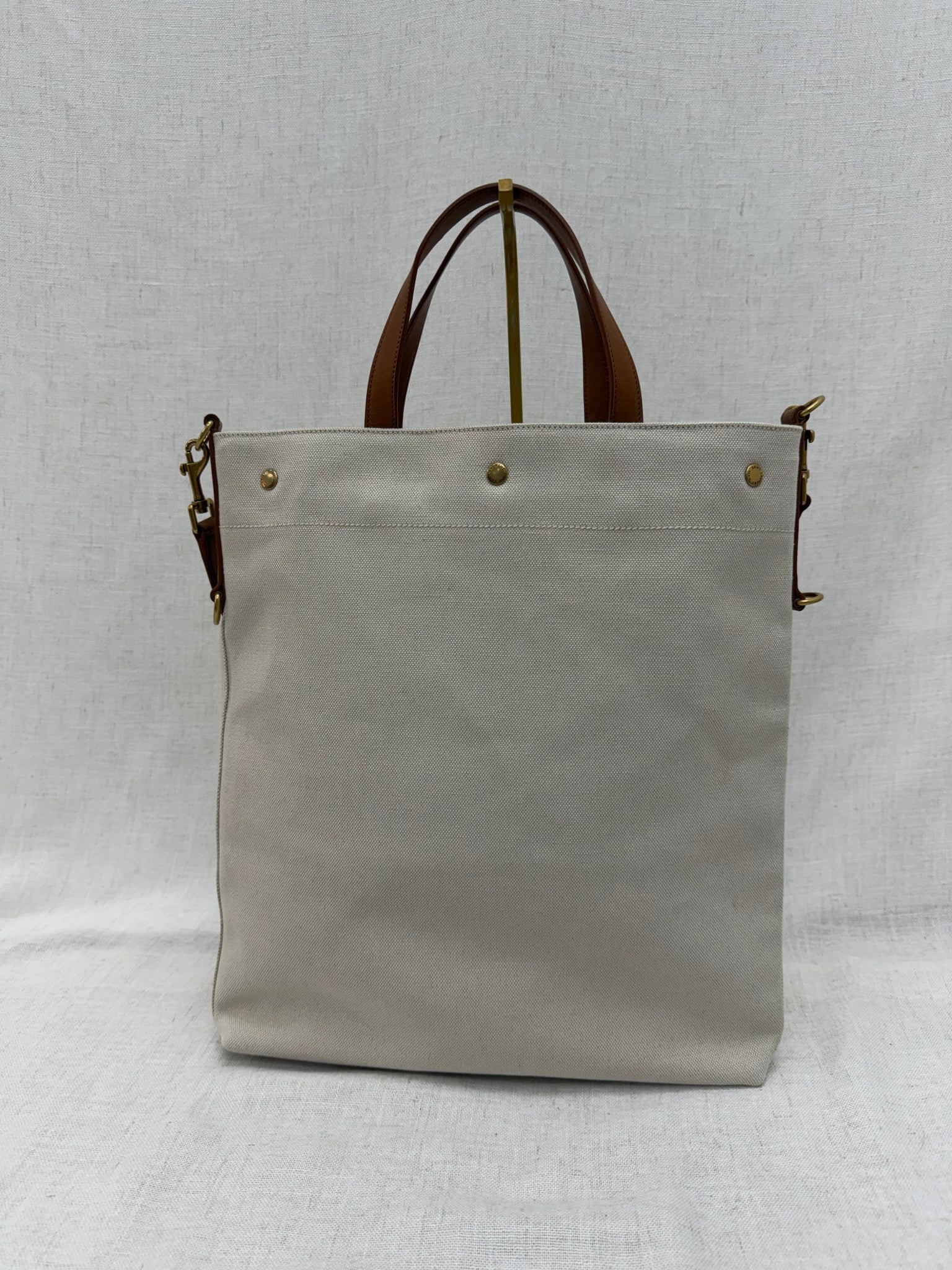 Saint Laurent YSL Canvas Universite Tote Bag