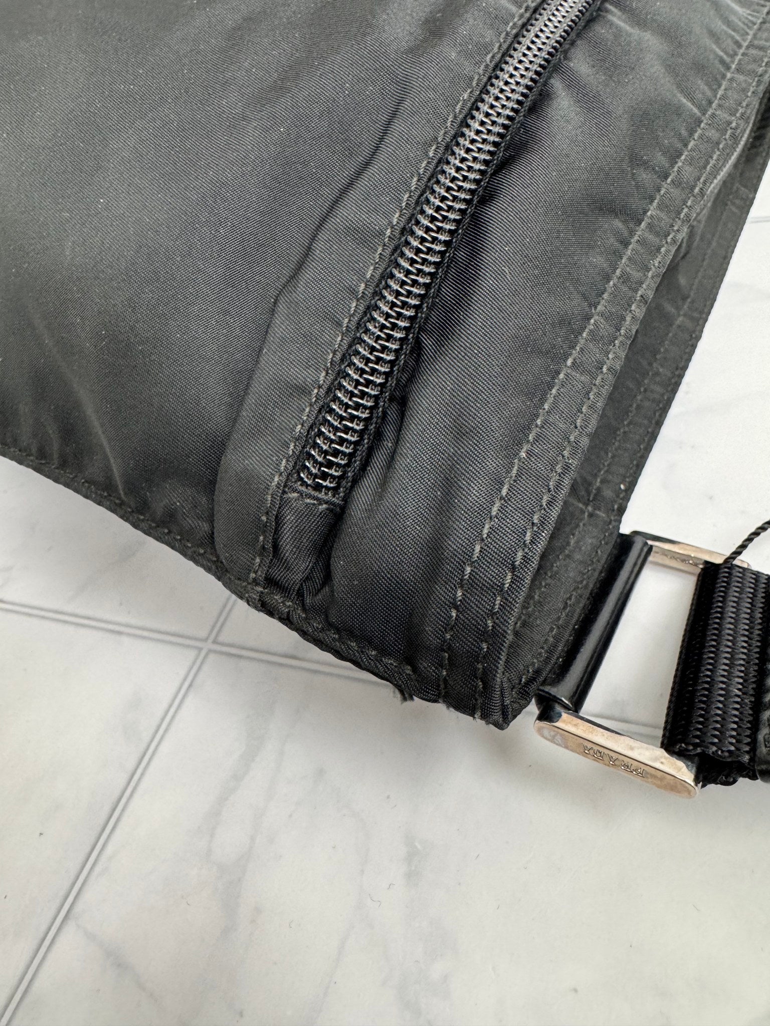 Prada Black Nylon Crossbody Bag